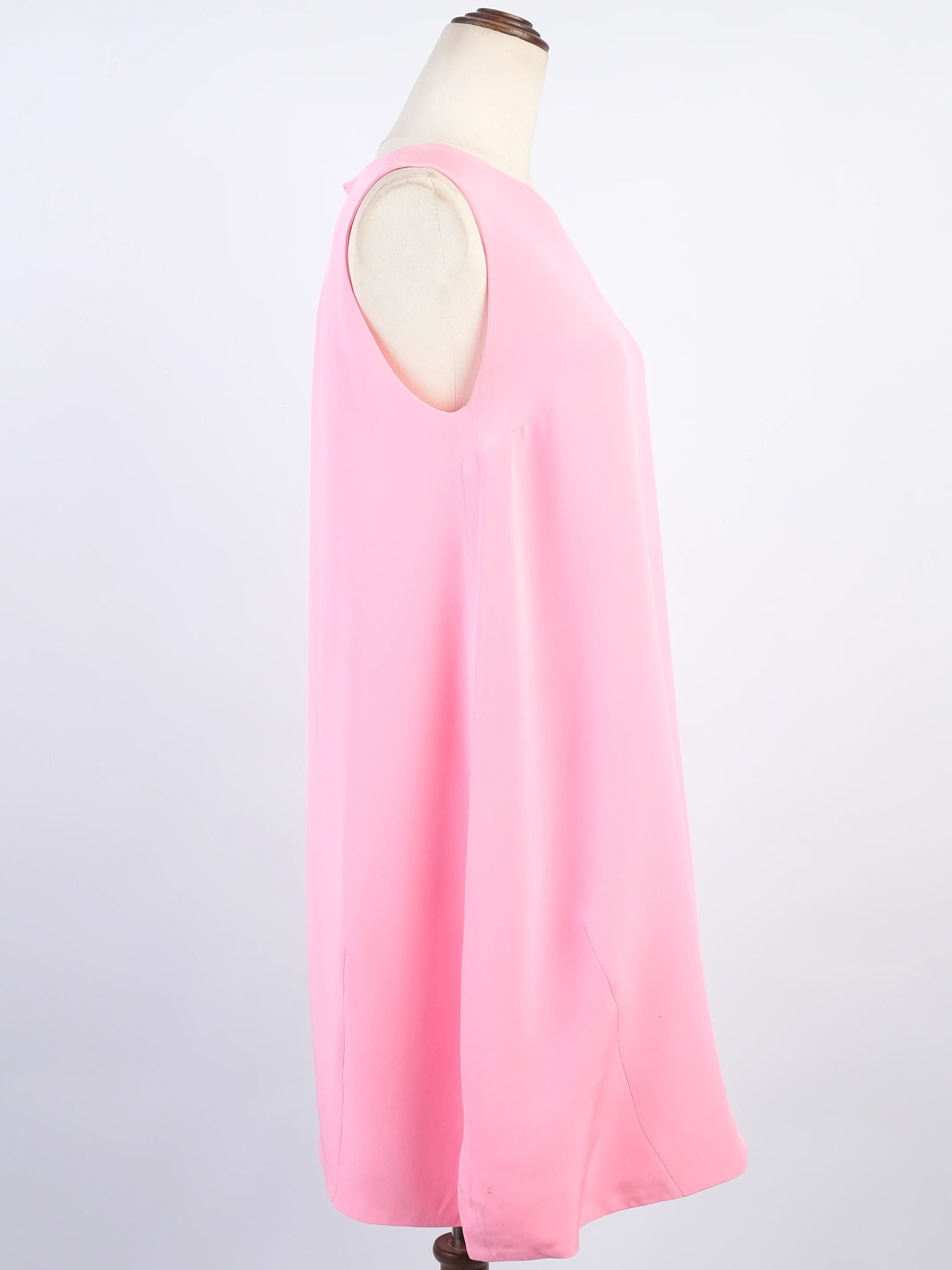Gianluca Capannolo Pink Silk Dress Size L Excellent Condition