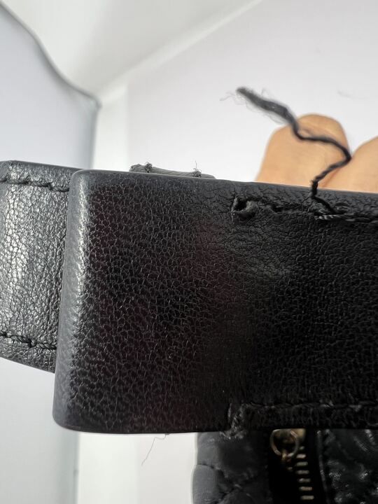 Chanel Lambskin Quilted Hobo