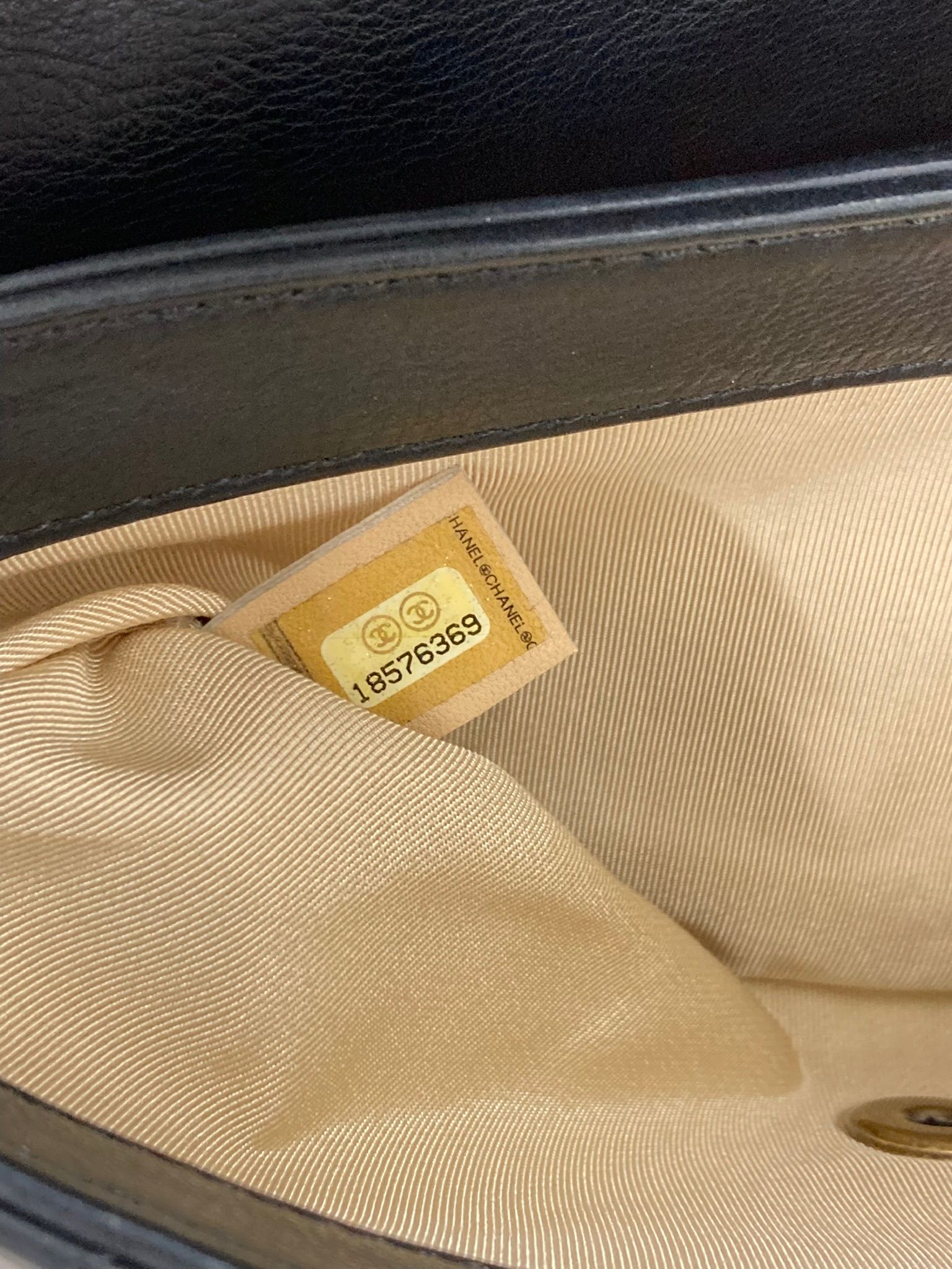 Chanel Medium Calfskin CC Crown Flap Bag