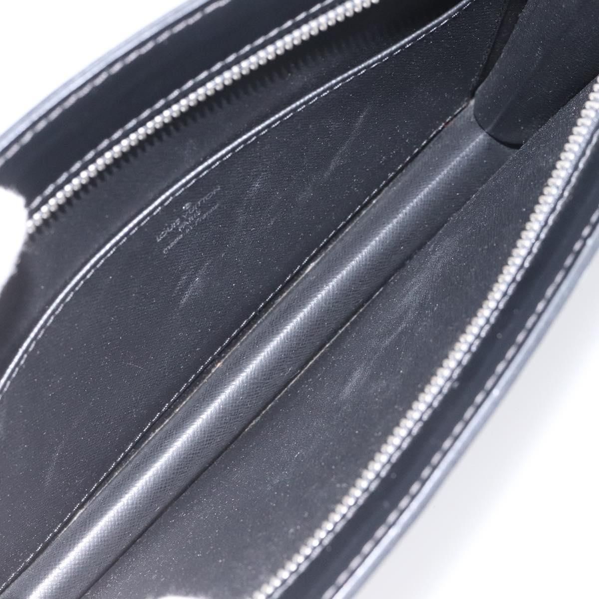 Louis Vuitton Epi Pochette Homme Clutch Bag Black Noir M 52522 Lv Auth