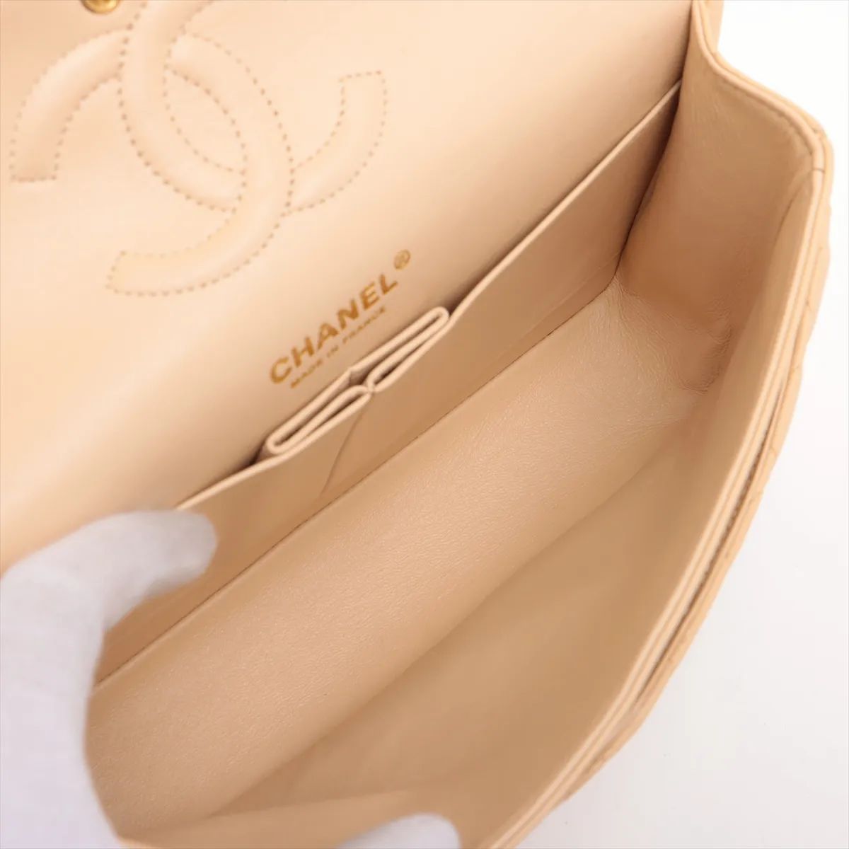 Chanel Medium Classic Double Flap, Lambskin Quilted