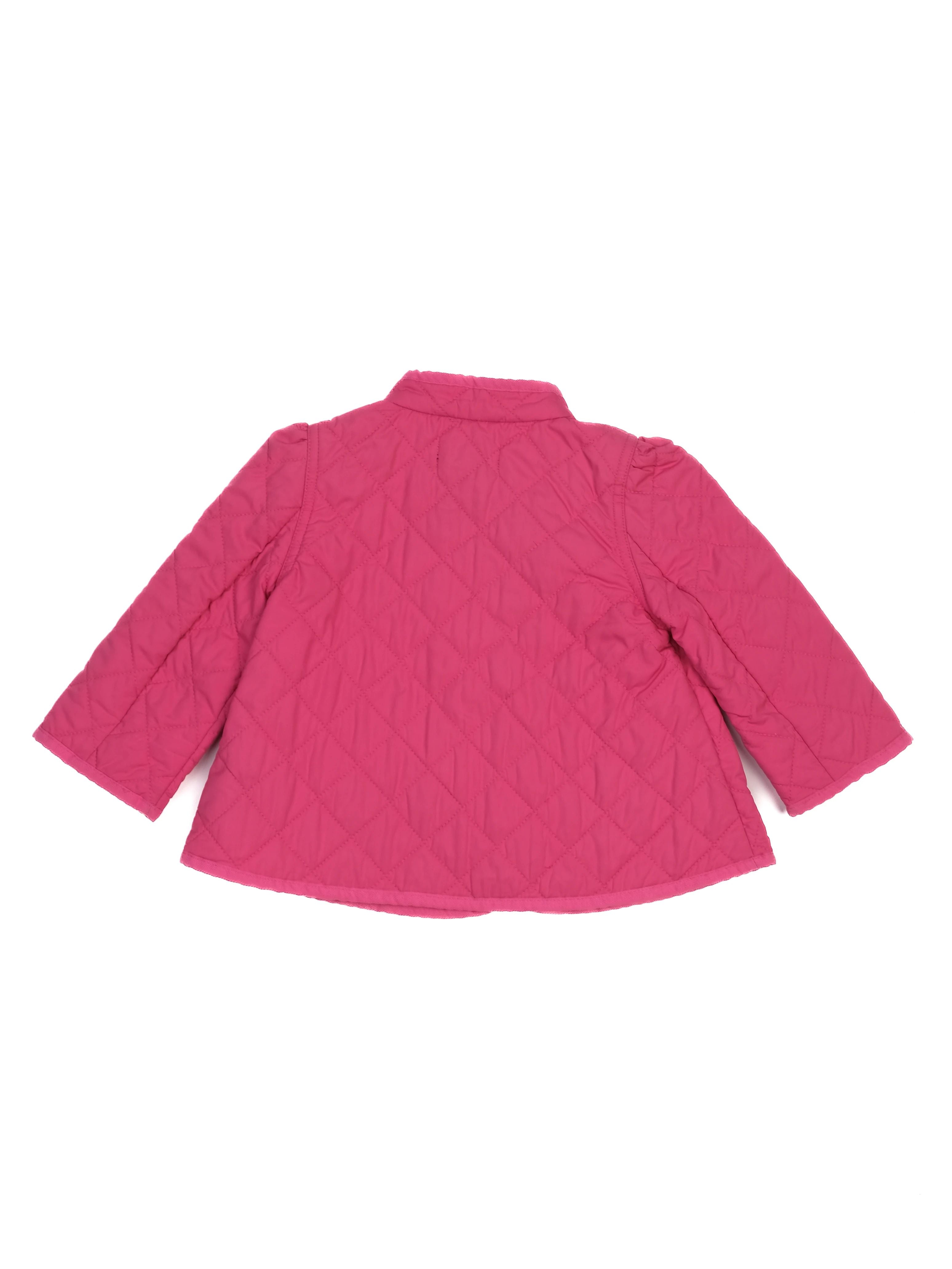 Excellent Ralph Lauren Pink Quilted Jacket for Kids Size 18M