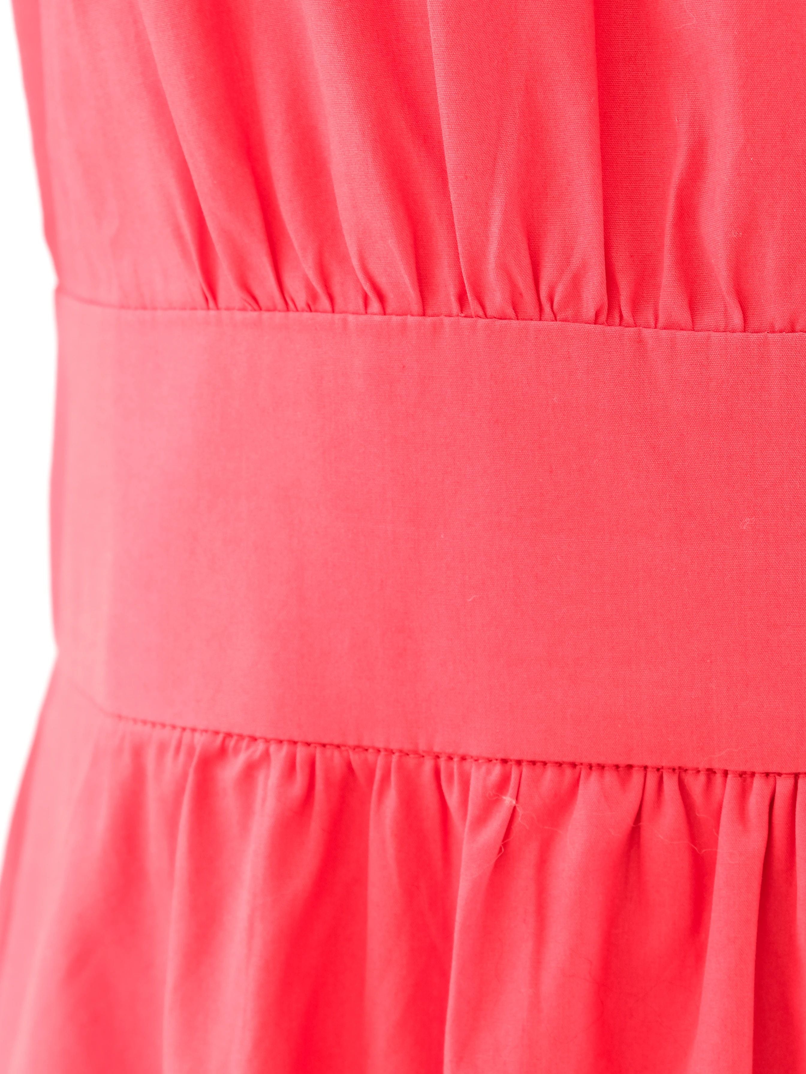 Excellent Max Mara Red Long Sleeve Dress Size L Polyester