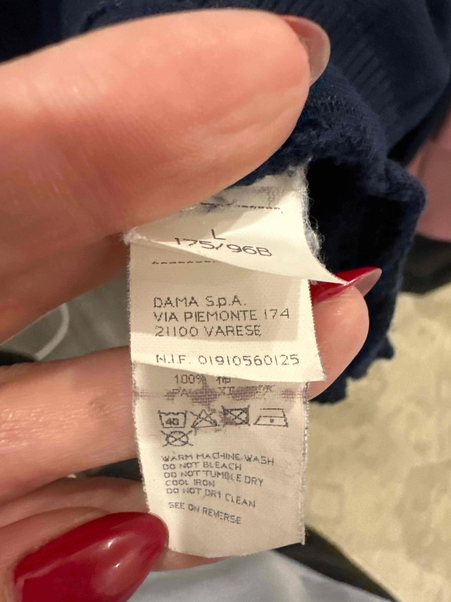 Excellent Paul&Shark Long Sleeve Sweater Blue Cotton Yacht Club