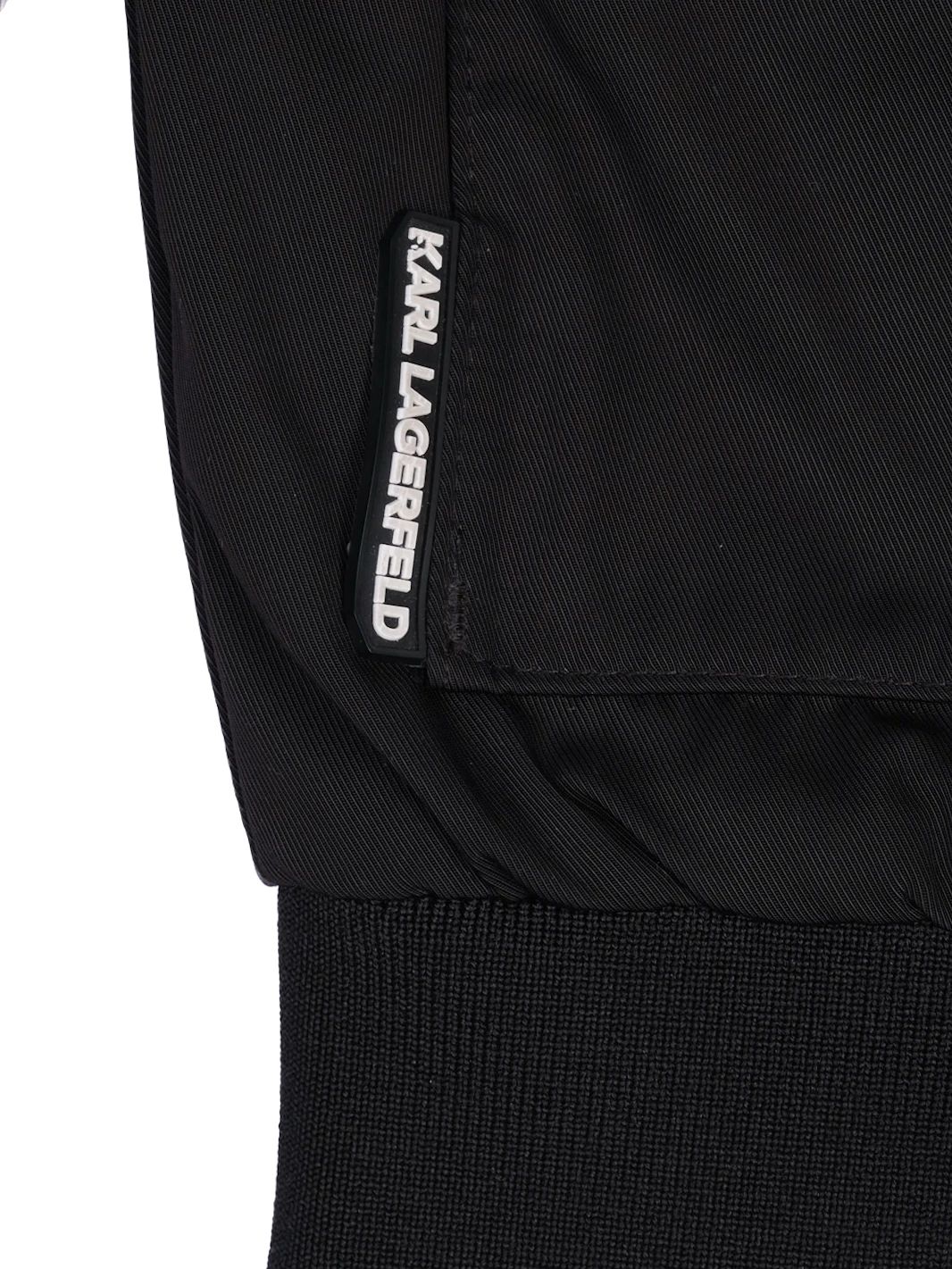 Excellent Karl Lagerfeld Kids Black Jacket Size 10