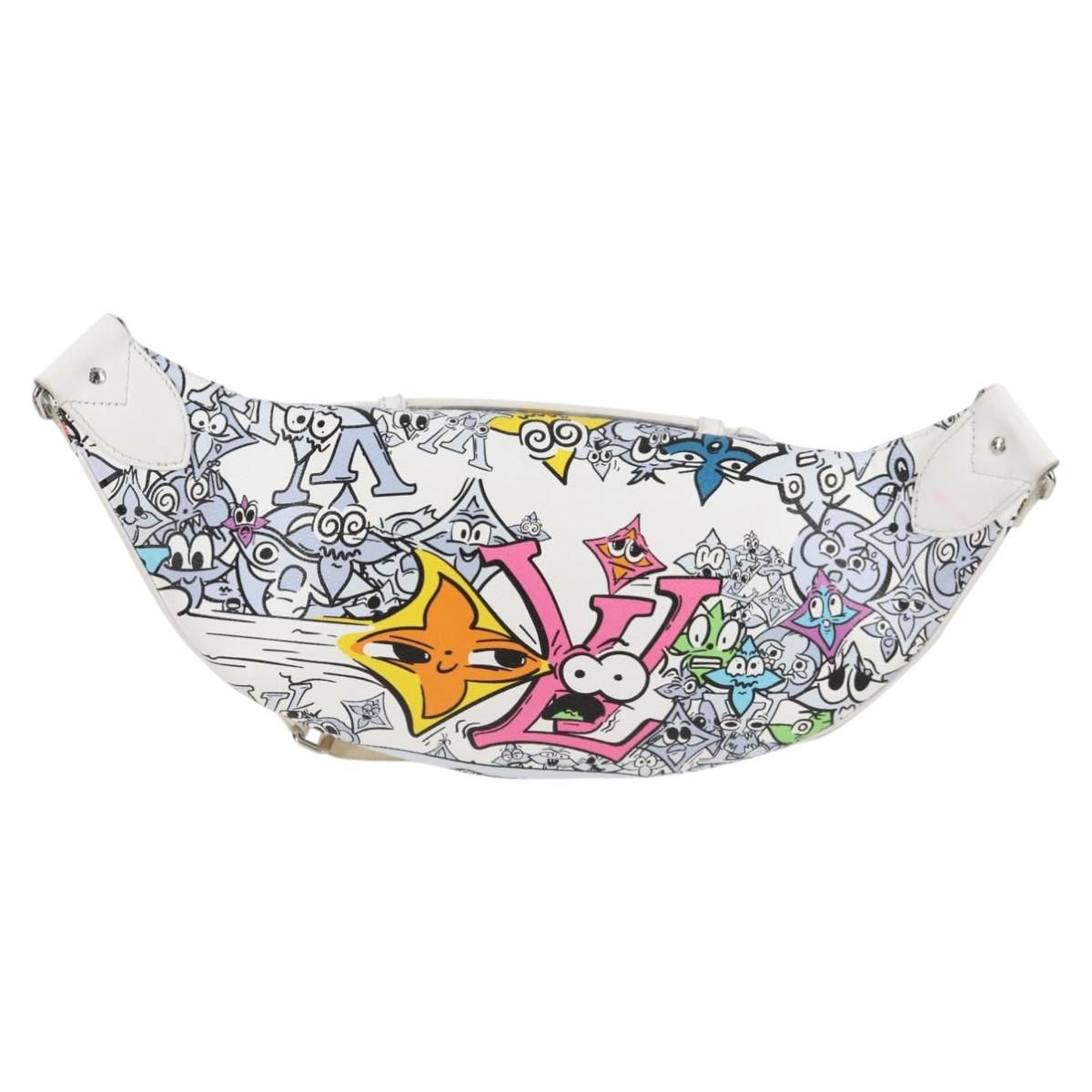 Louis Vuitton Monogram Comics Bum Bag Multi Pocket Bag M 21853 Lv Auth