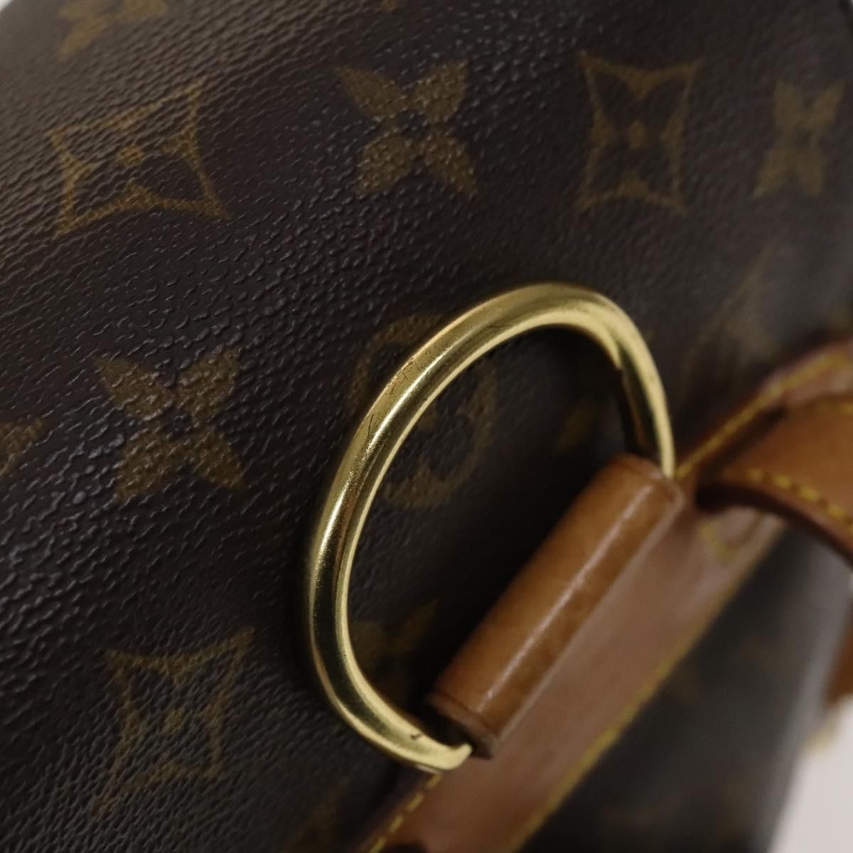 Louis Vuitton Monogram Montsouris Mm Backpack M 51136 Lv Auth