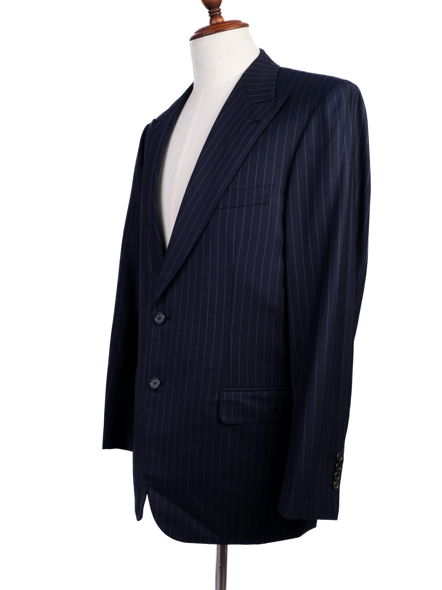 BRIONI MenÕs Blue Pinstripe Suit Excellent Condition Size L