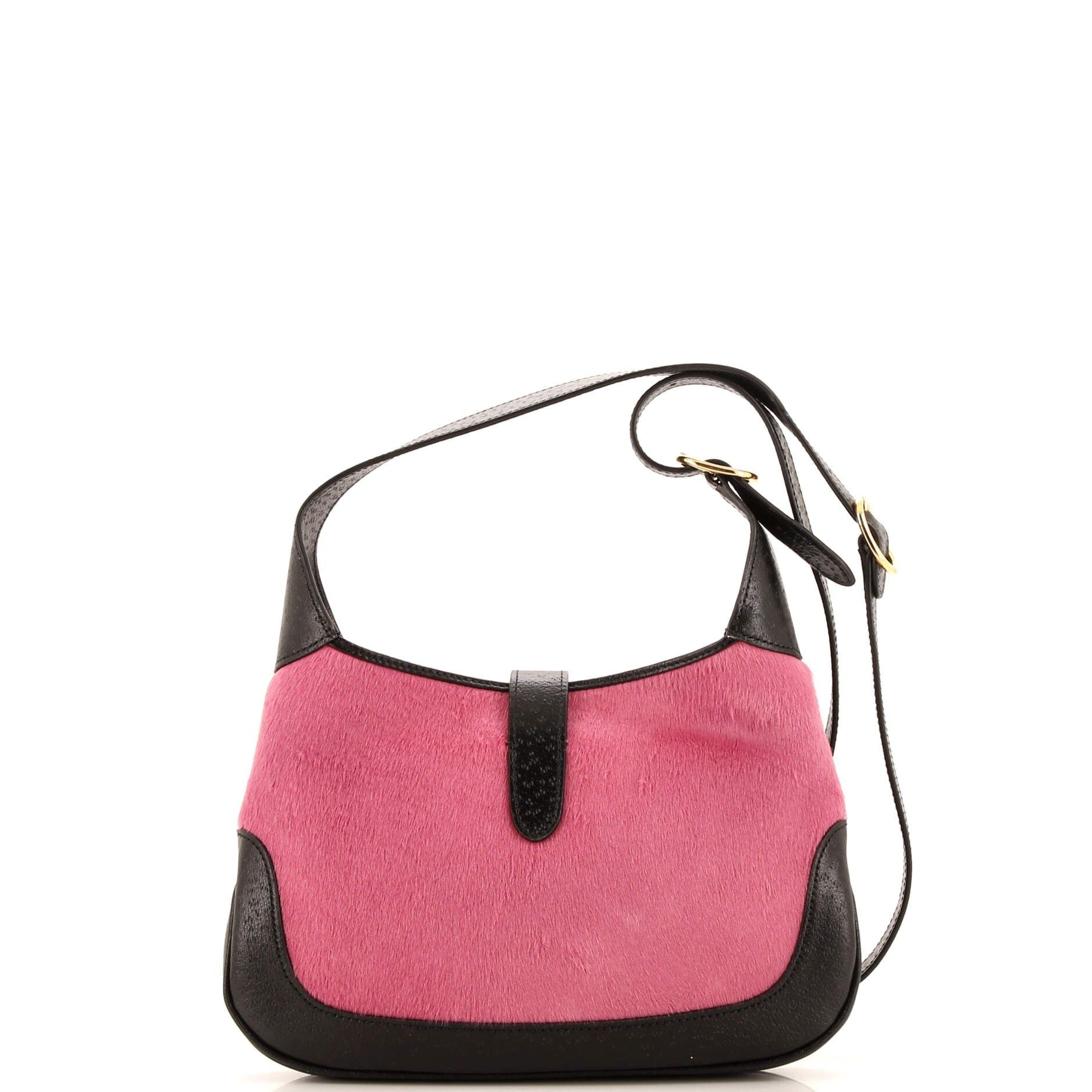 Gucci Jackie 1961 Hobo Calf Hair With Leather Mini