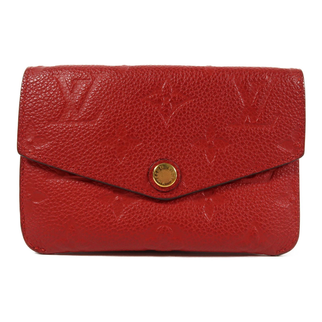 Louis Vuitton Empreinte Card Case Red Card Case M 60634