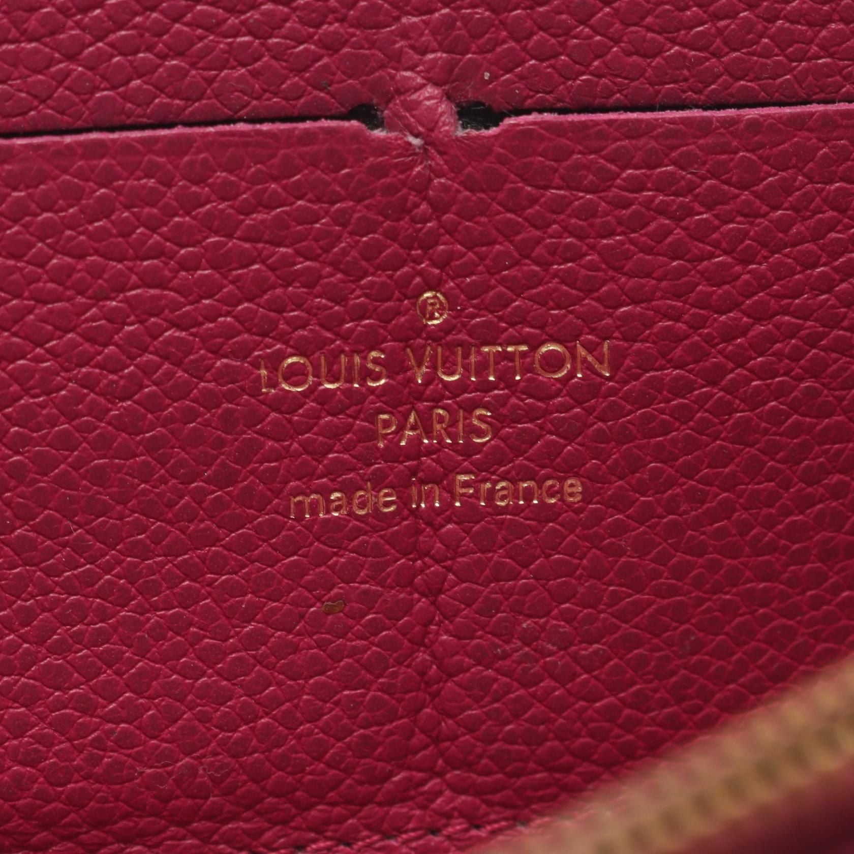 Louis Vuitton Zippy Wallet Aurore Pink Around Long Wallet M 60549
