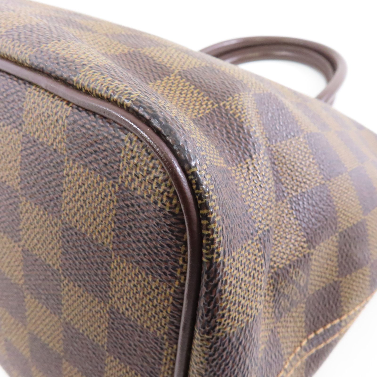 Louis Vuitton Damier Saleya Pm Gold Handbag Red Brown Handbag N 51183