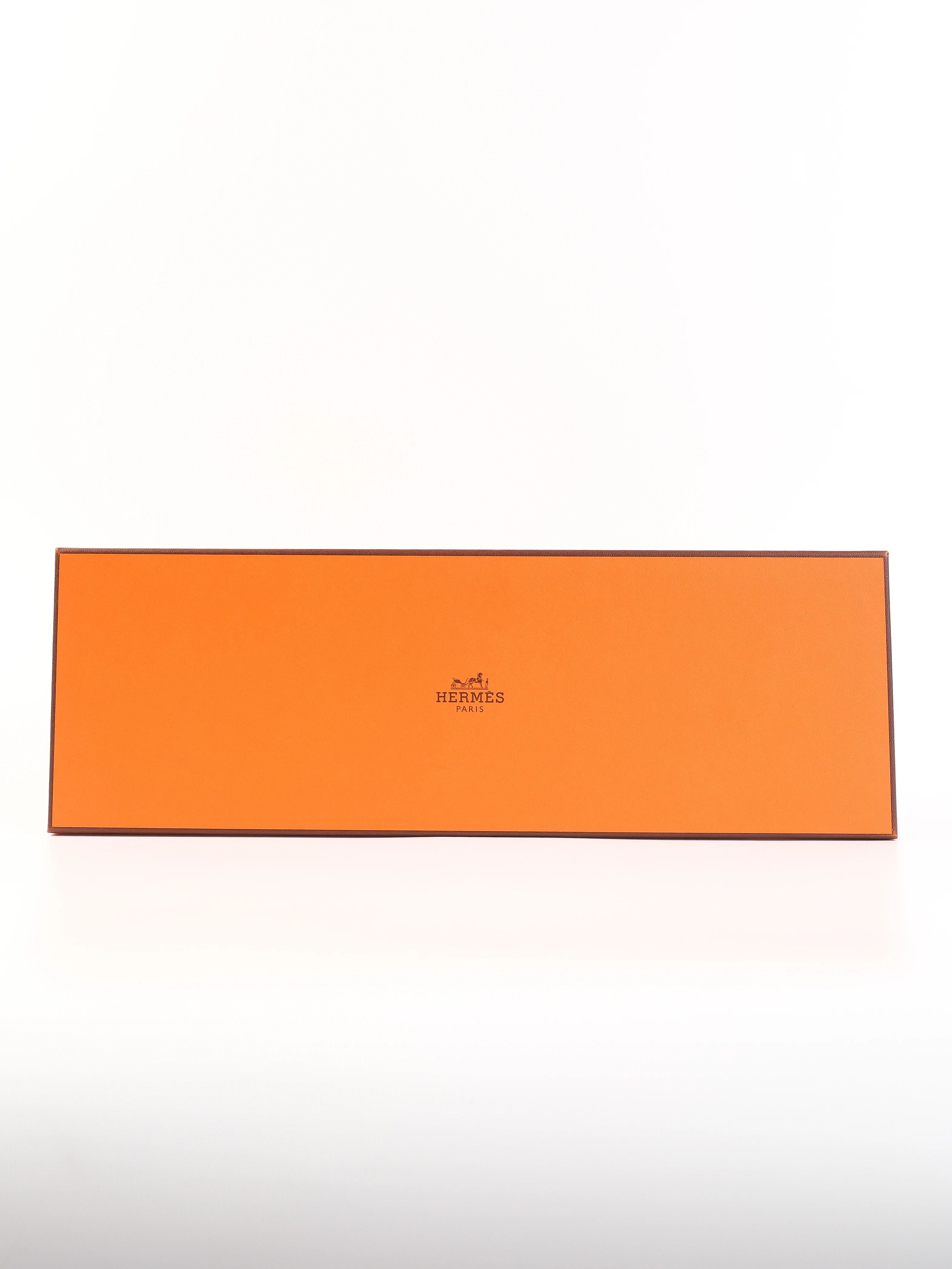 Perfect Hermes Silk Tie Combined Color with Orange Box