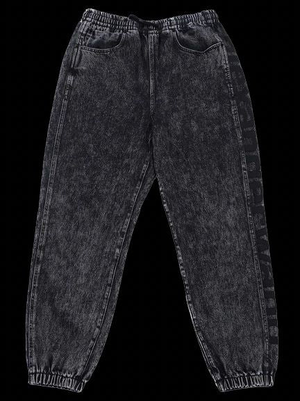 Excellent Alexander Wang Gray Cotton Joggers Women Size Adjustable