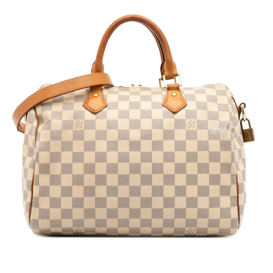 Louis Vuitton Damier Azur Speedy Bandouliere 30 White