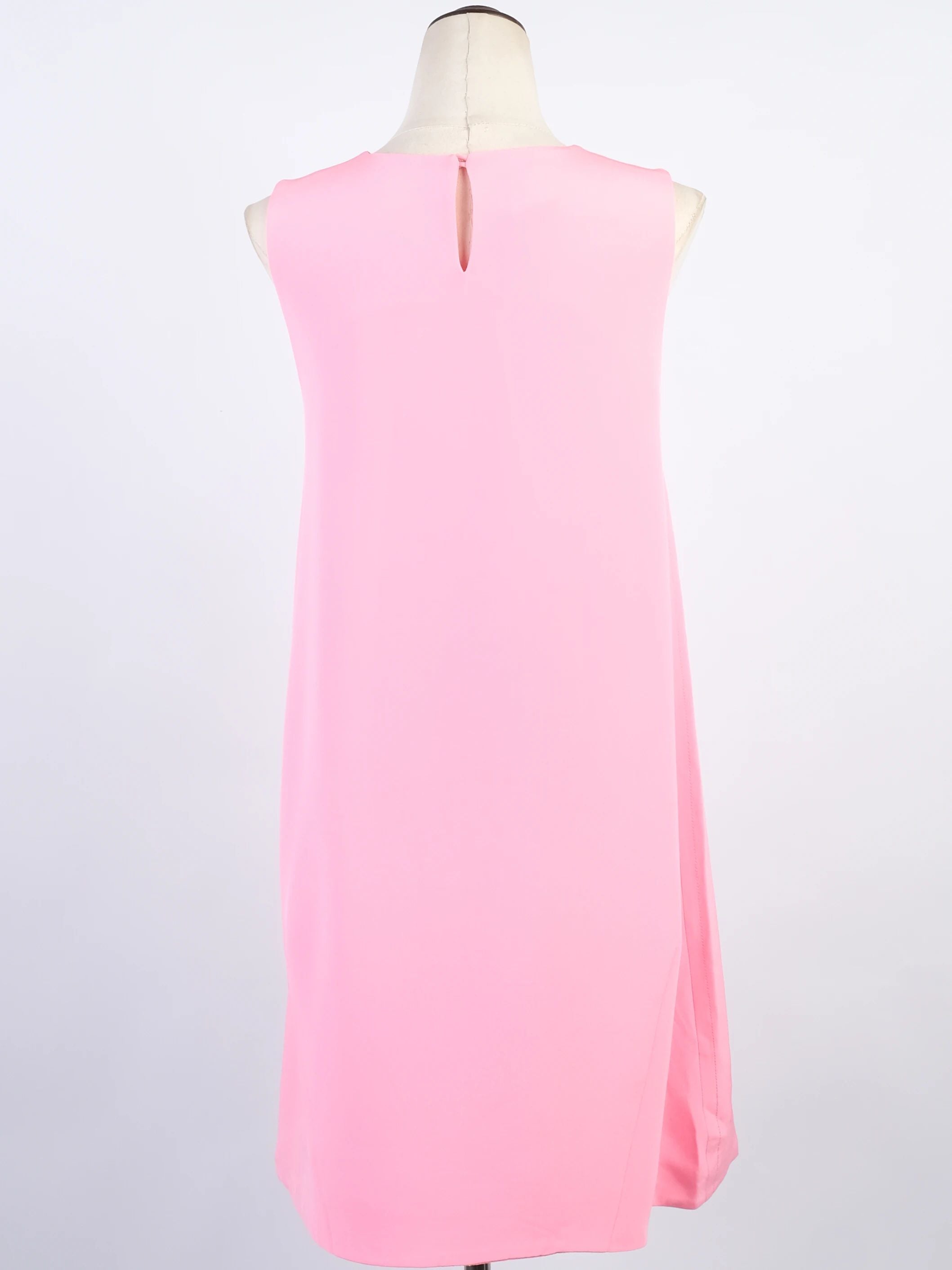Gianluca Capannolo Pink Silk Dress Size L Excellent Condition