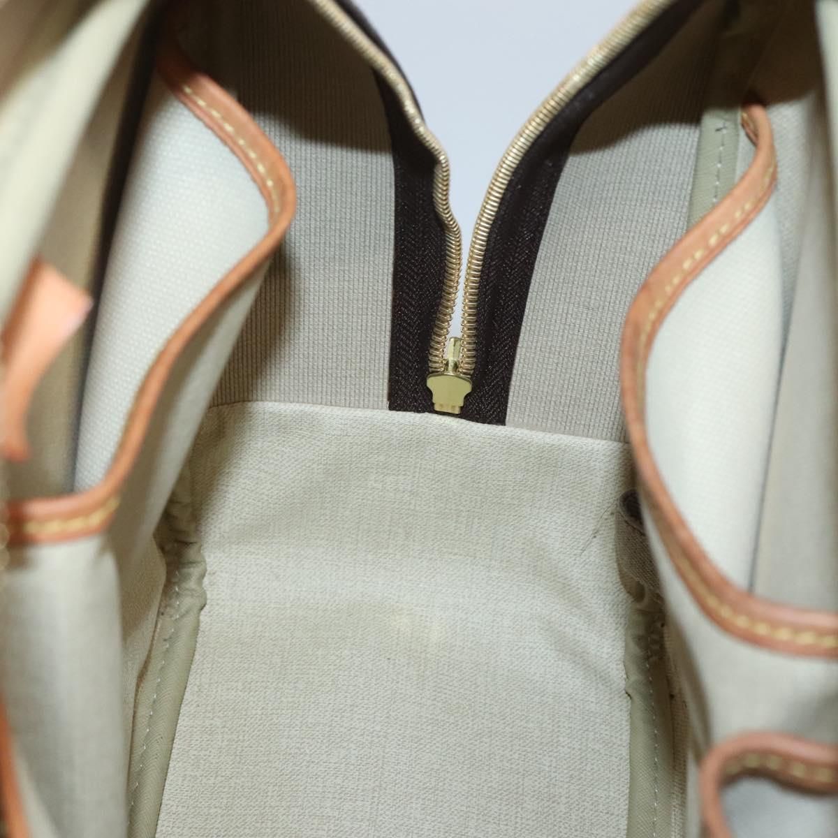 Louis Vuitton Monogram Deauville Hand Bag M 47270 Lv Auth