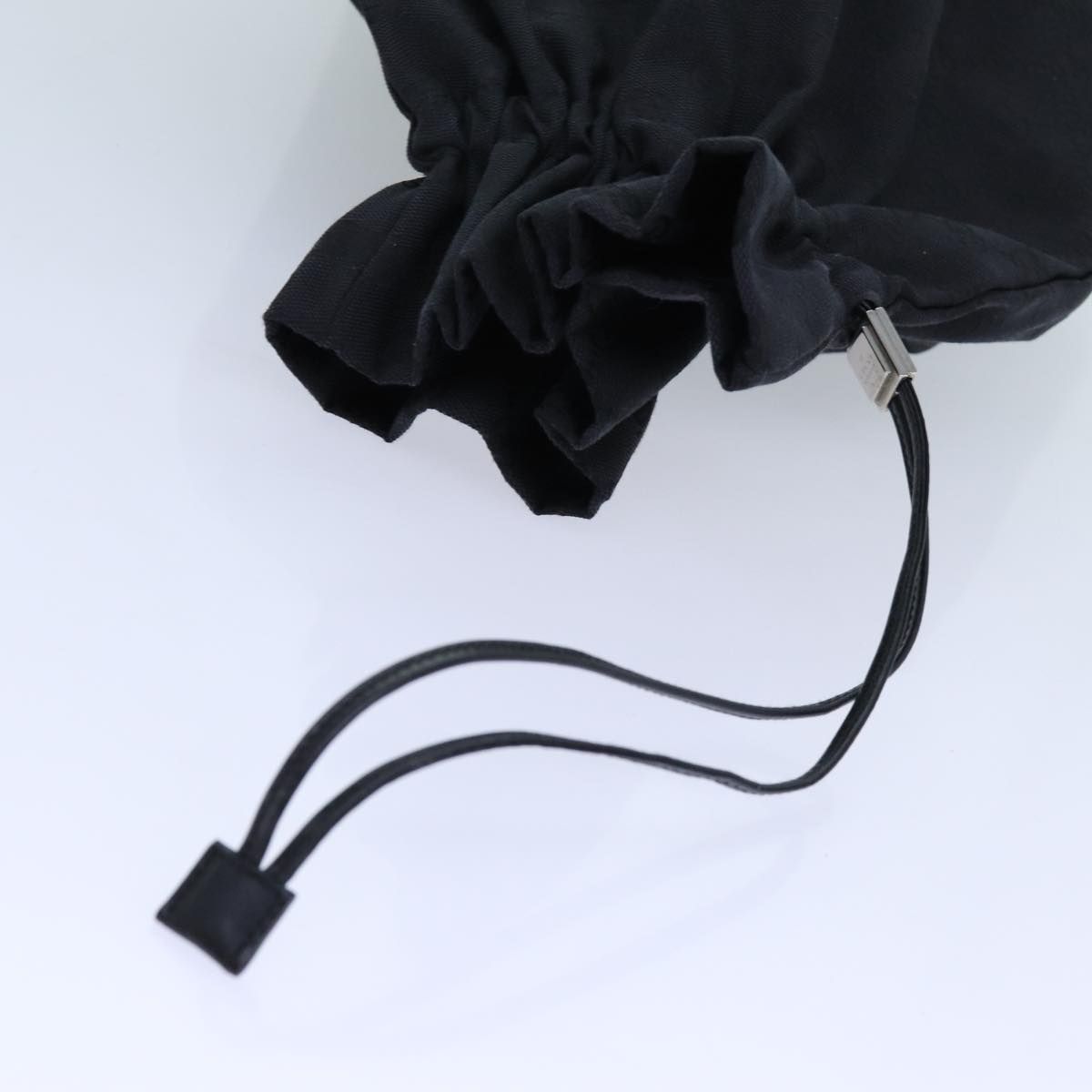 Gucci Gg Canvas Purse Pouch Black 014 1135 Auth