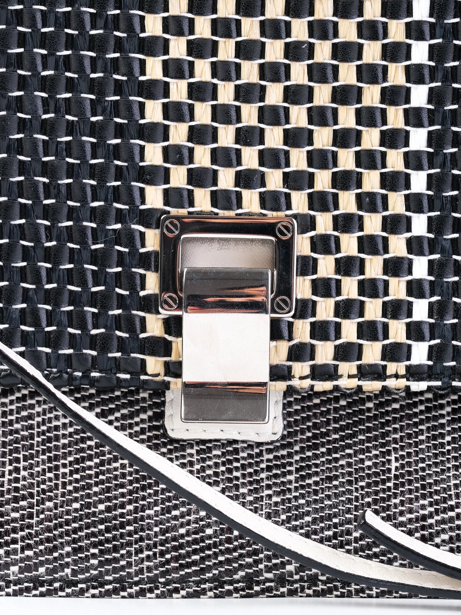 Excellent Proenza Schouler Woven Leather Handbag Made in Italy