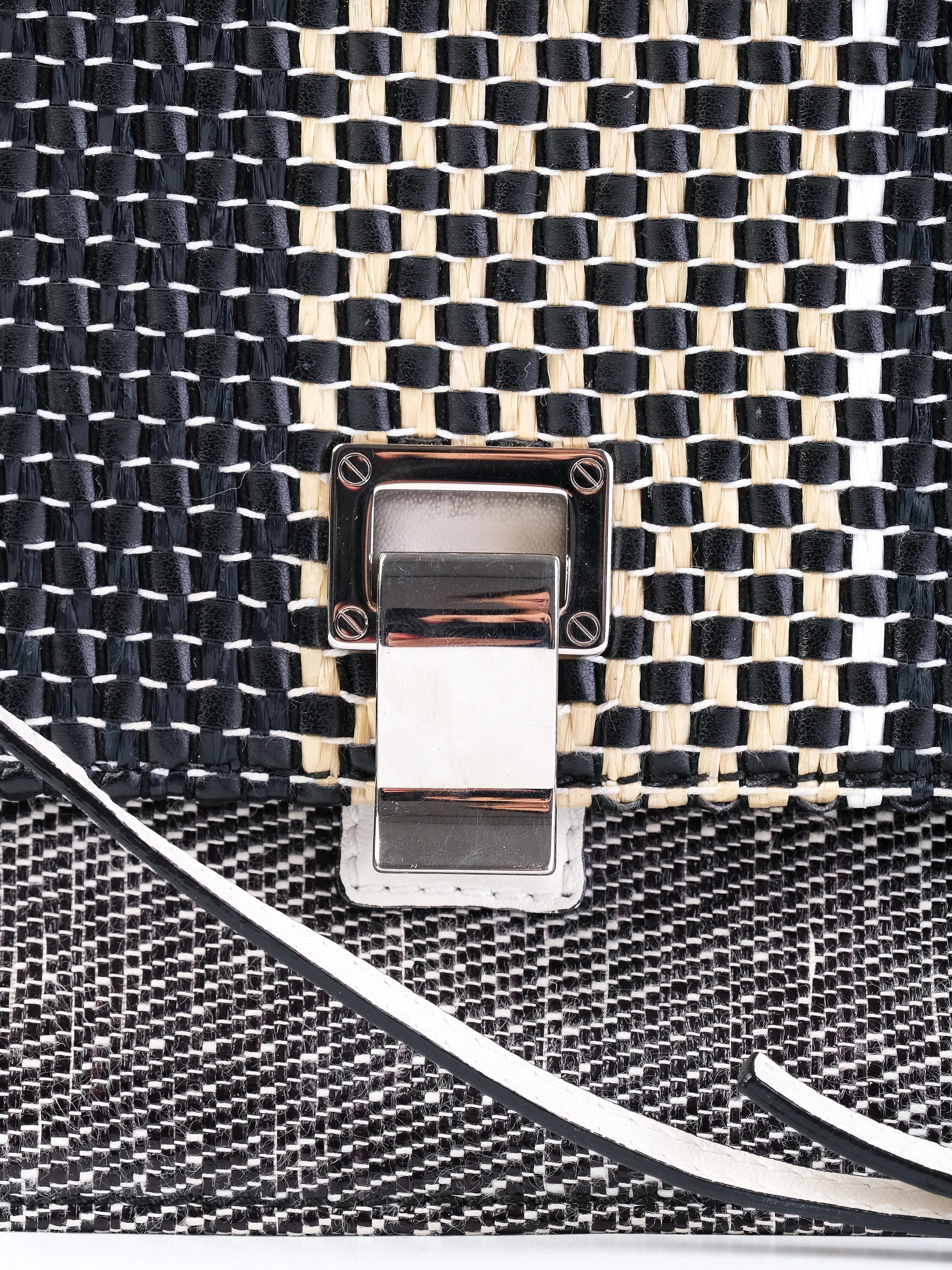 Excellent Proenza Schouler Woven Leather Handbag Made in Italy