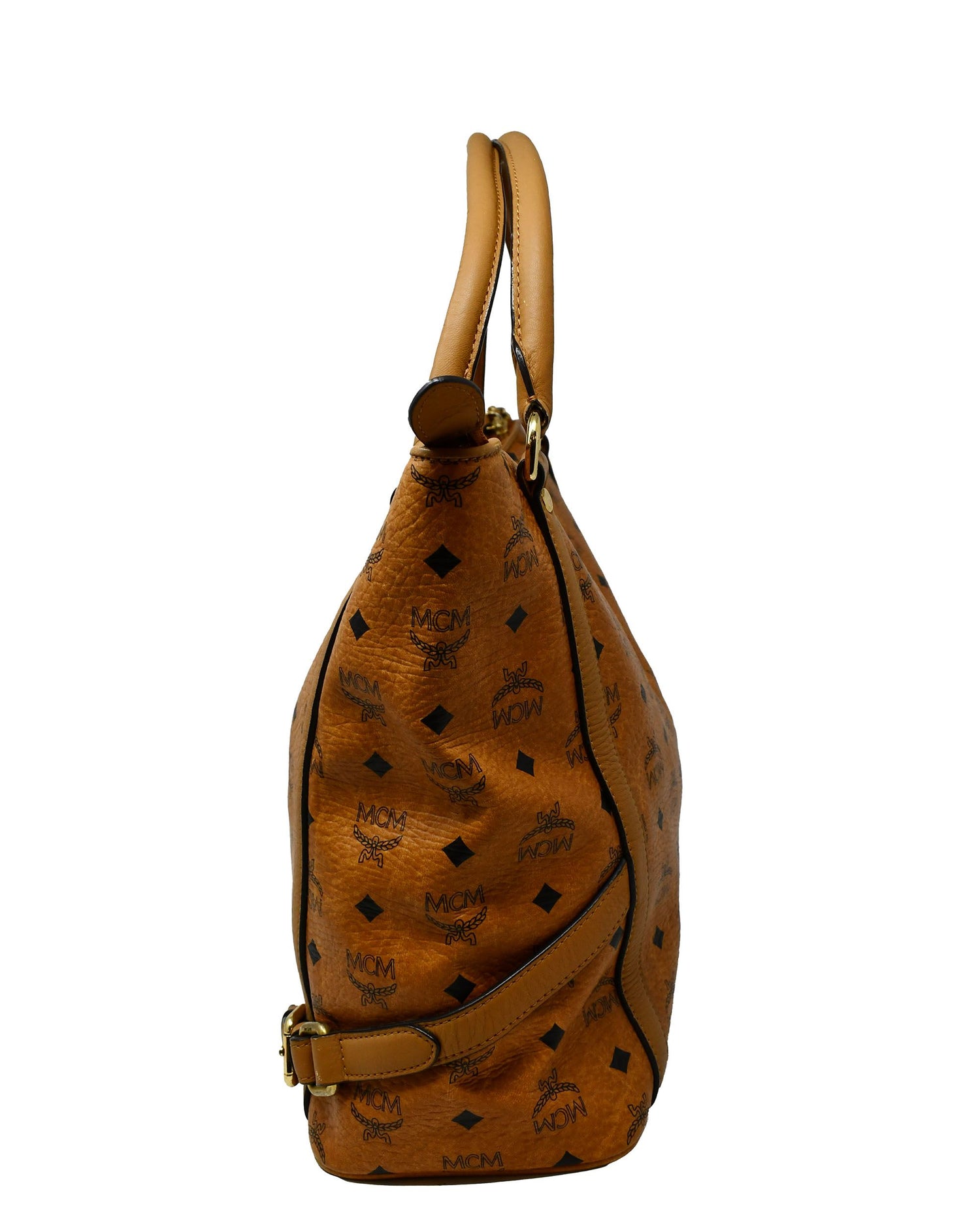 MCM Shoulder Bag Cognac