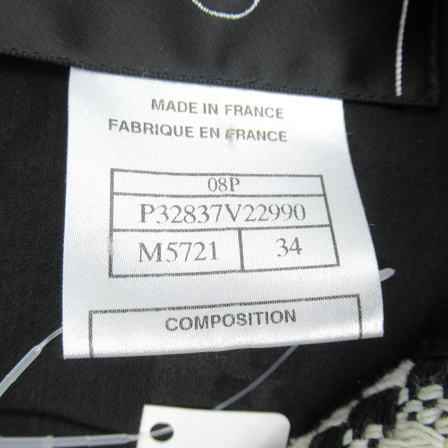 Chanel Tweed Tailored Houndstooth Short Jacket