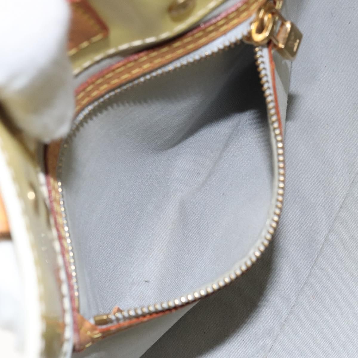Louis Vuitton Vernis Reade Pm Hand Bag Perle M 91336 Lv Auth