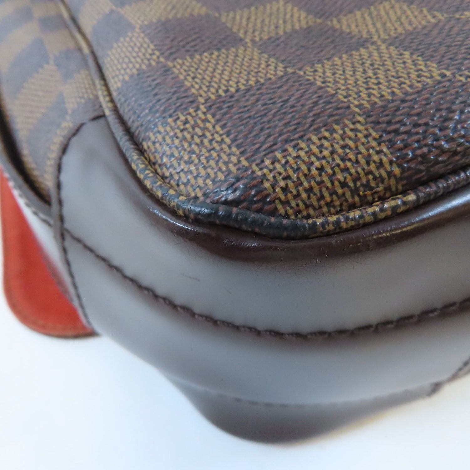 Louis Vuitton Damier Bastille Golden Shoulder Bag Full Color Brown Shoulder Bag N 45258
