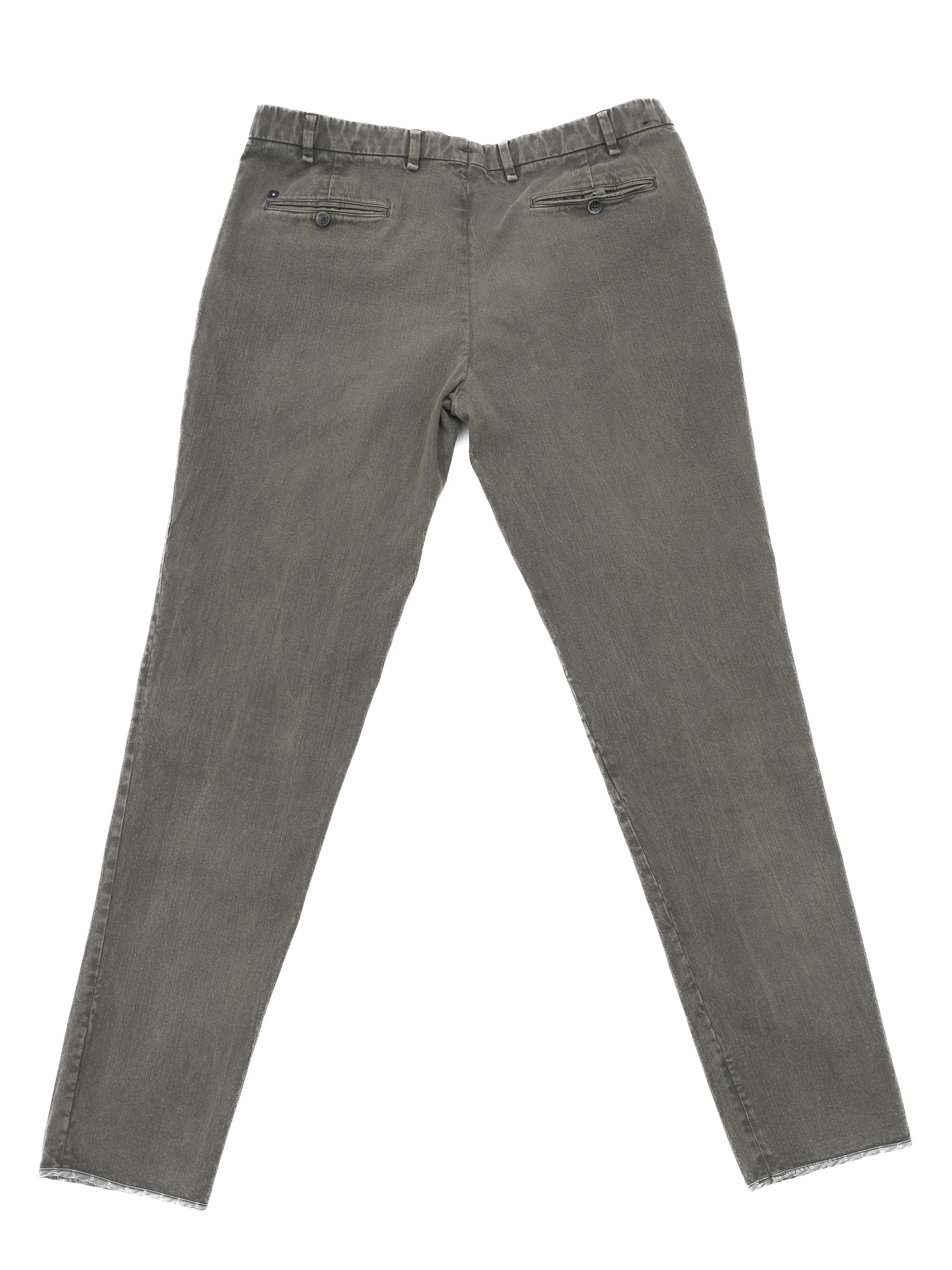 Excellent Lardini Gray Pants Size XXL for Men