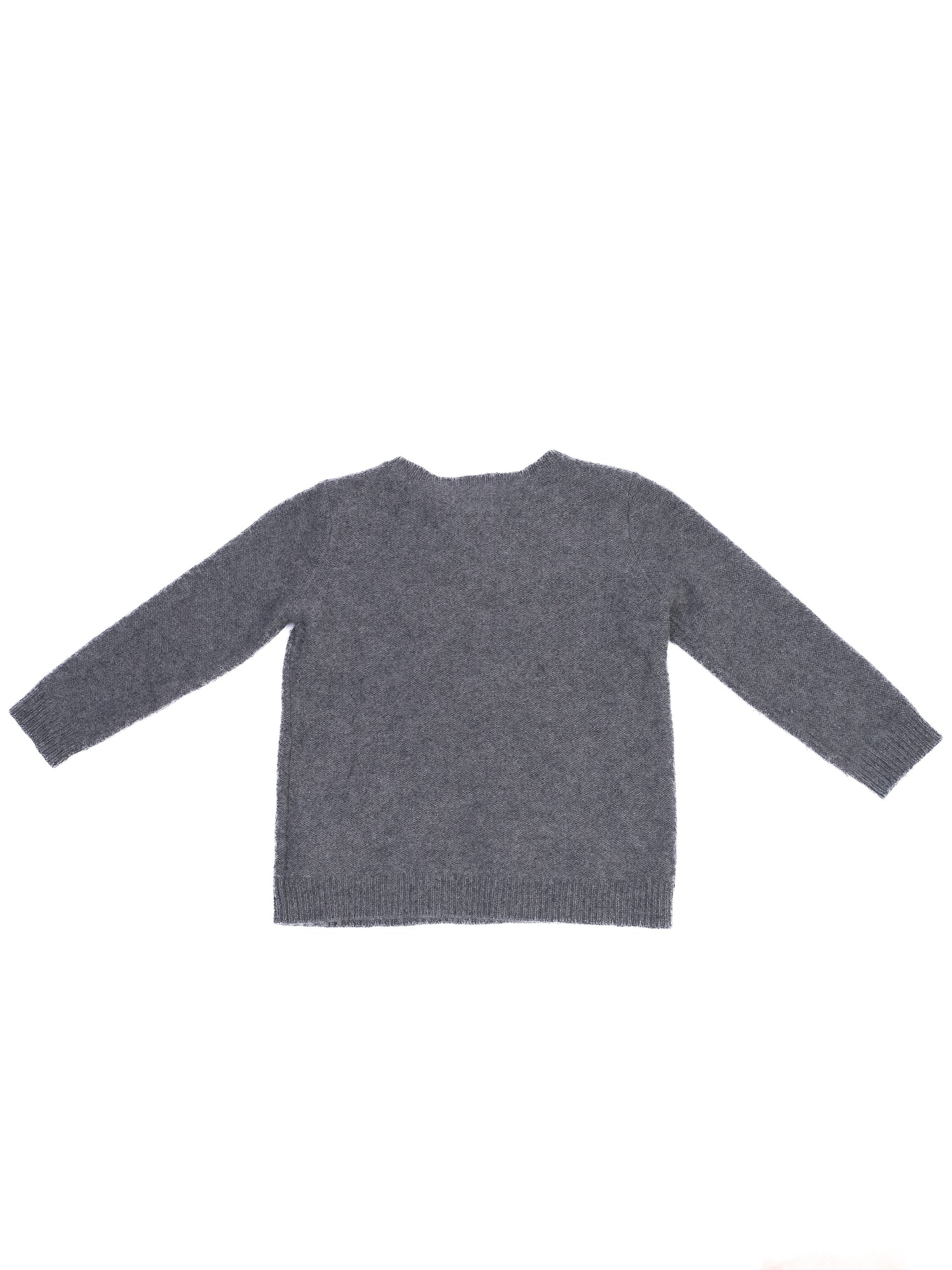 Perfect Bonpoint Gray Cashmere Sweater for Kids Size 4
