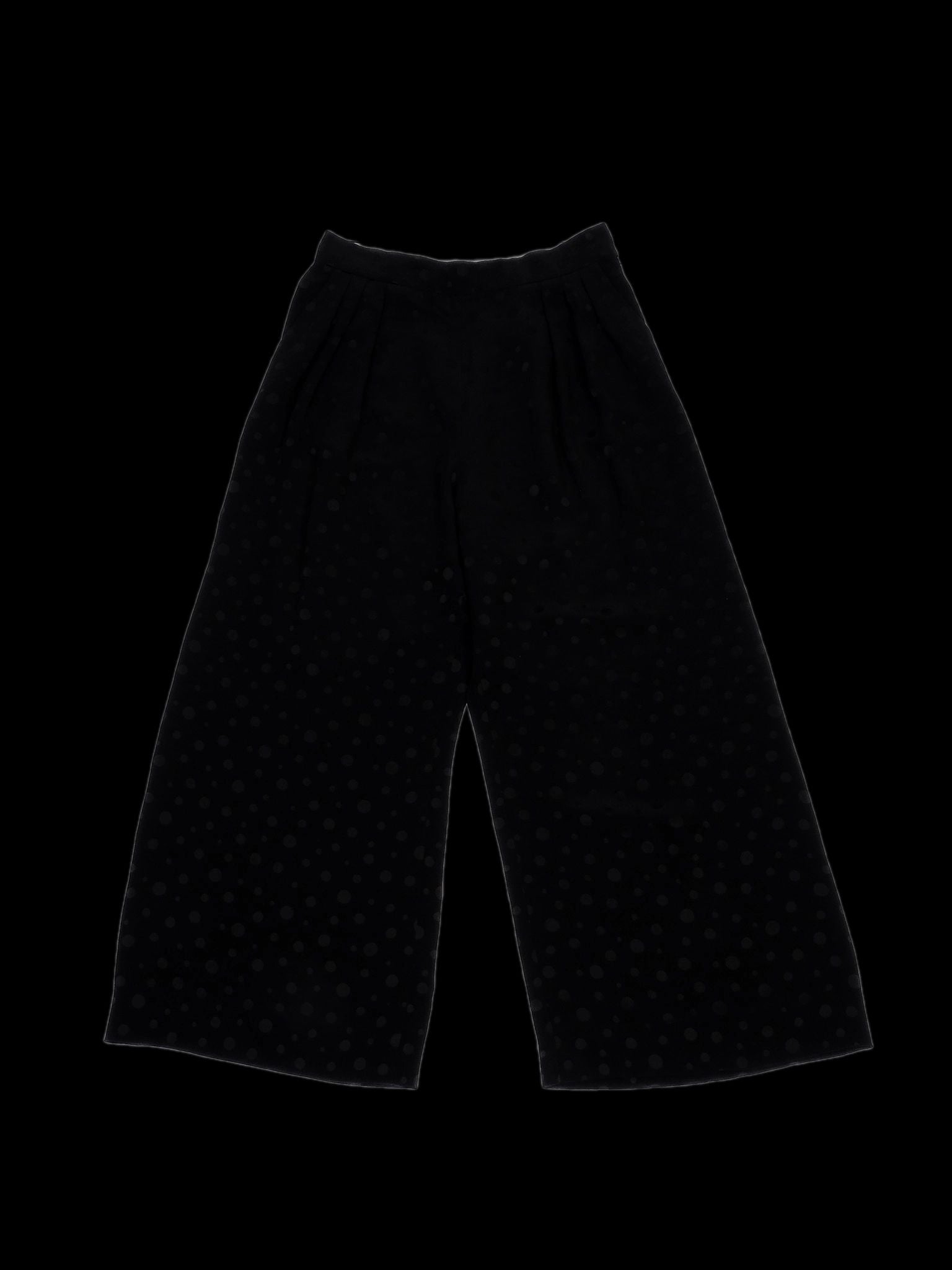 Max Mara Black Wide-Legged Pants Size S Excellent Condition