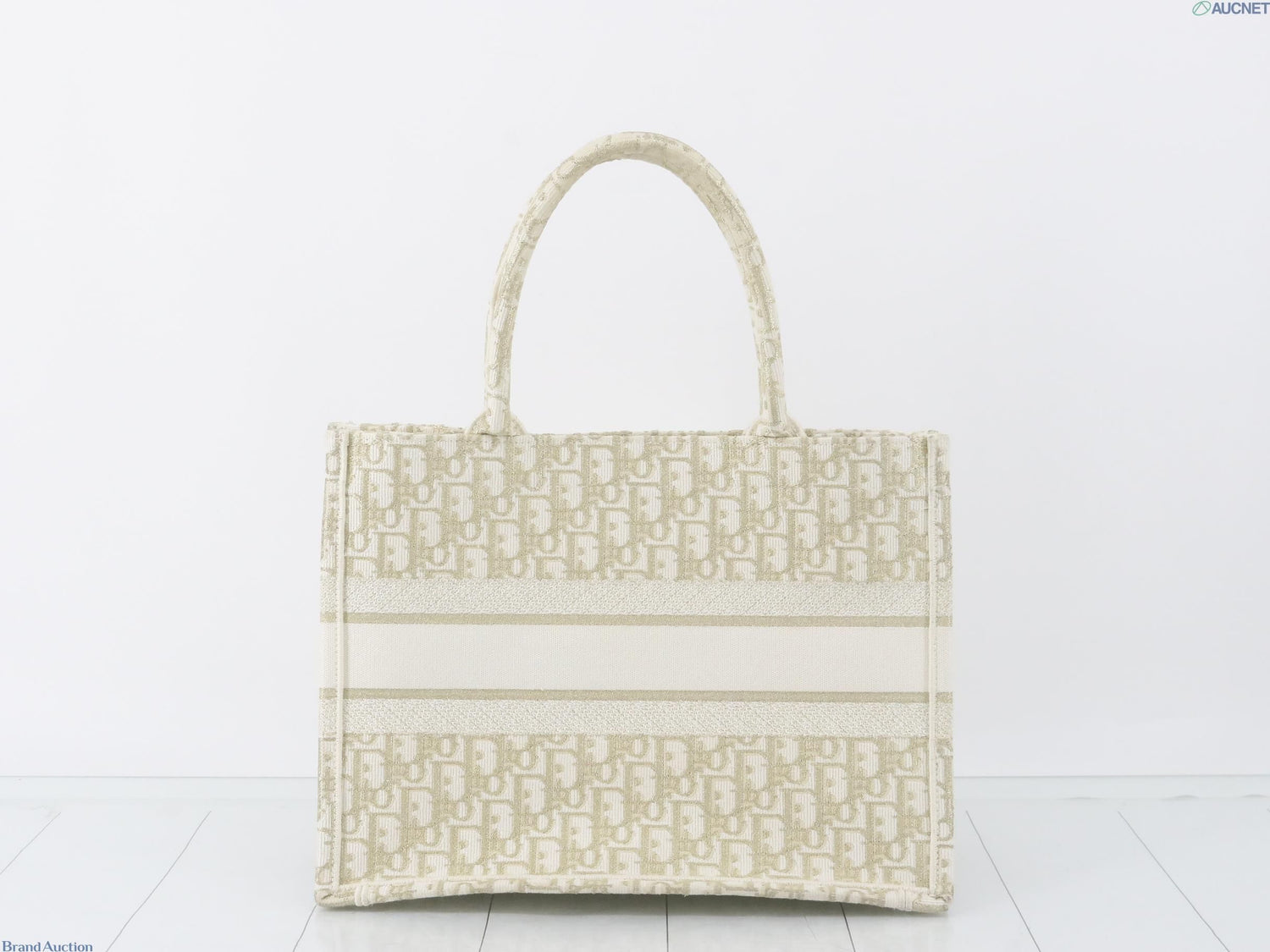 Christian Dior Medium Book Tote Bag, Canvas