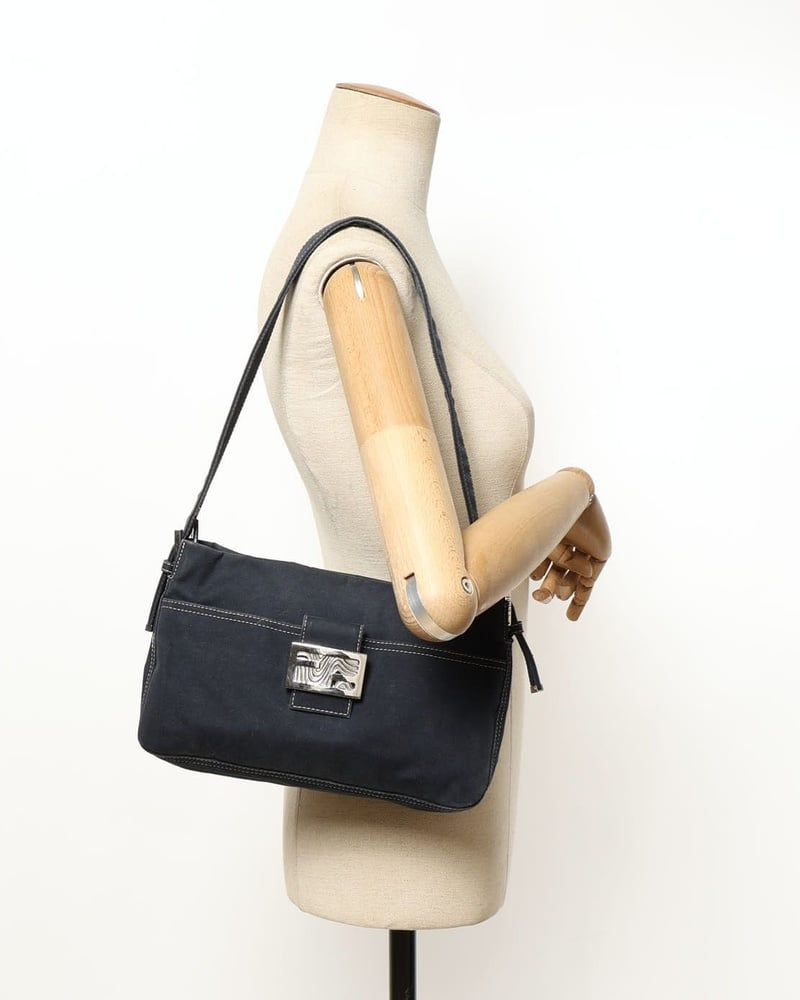 Fendi FF Denim Bag