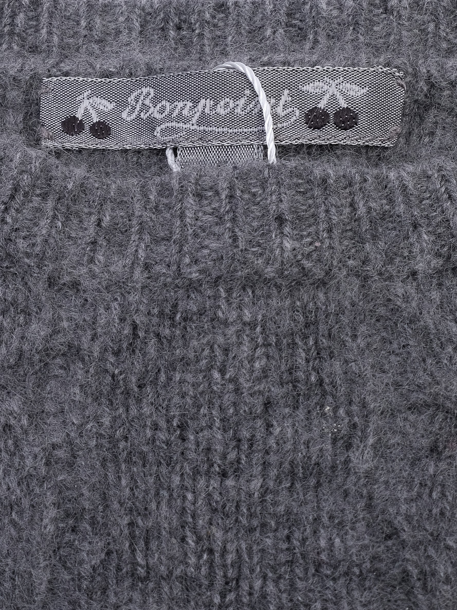 Perfect Bonpoint Gray Cashmere Sweater for Kids Size 4