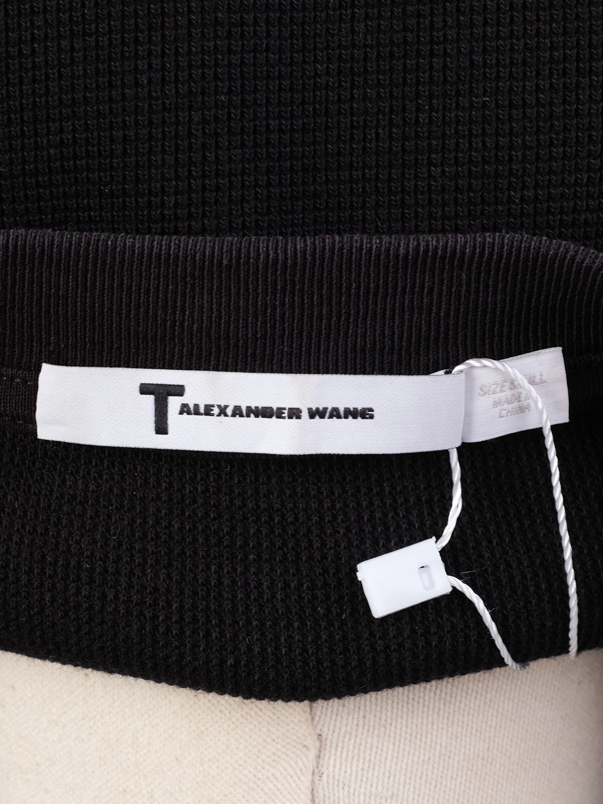 Excellent Alexander Wang Black Nylon Top Size S Women&