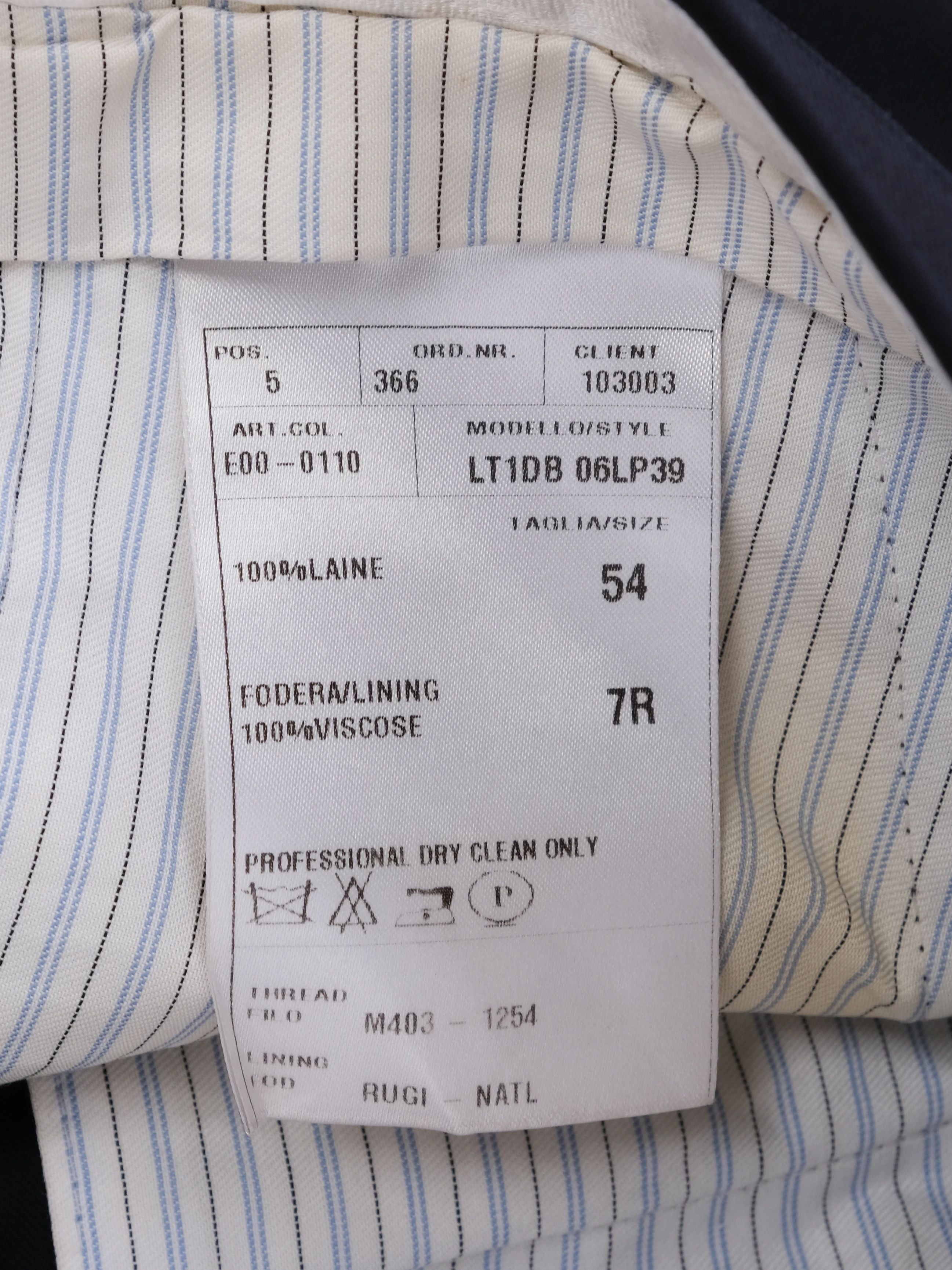 Excellent Lanvin Black Formal Blazer Size XXL for Men