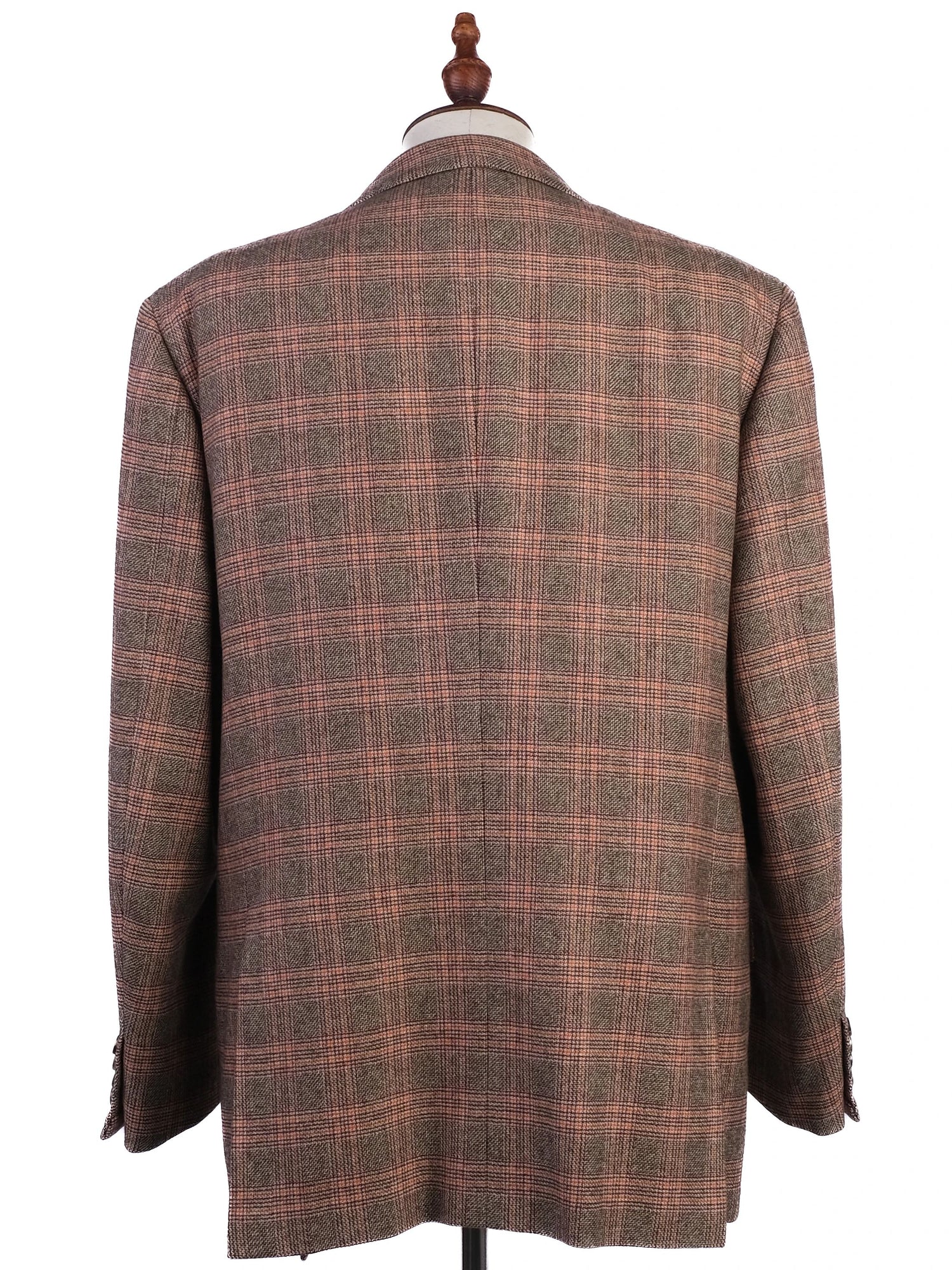 Excellent BRIONI Cashmere Plaid Blazer XL Combined Color