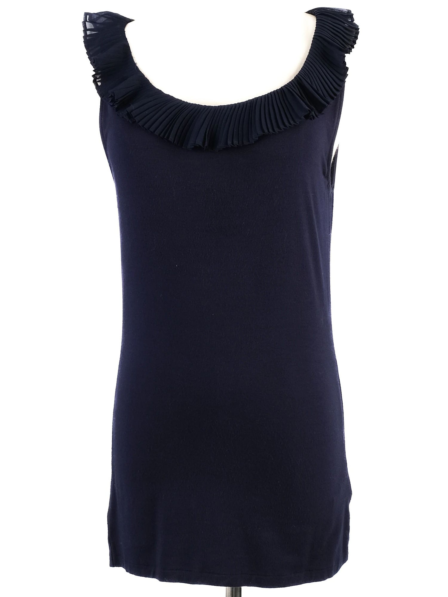 Excellent Ralph Lauren Navy Blue Sleeveless Dress Size XS