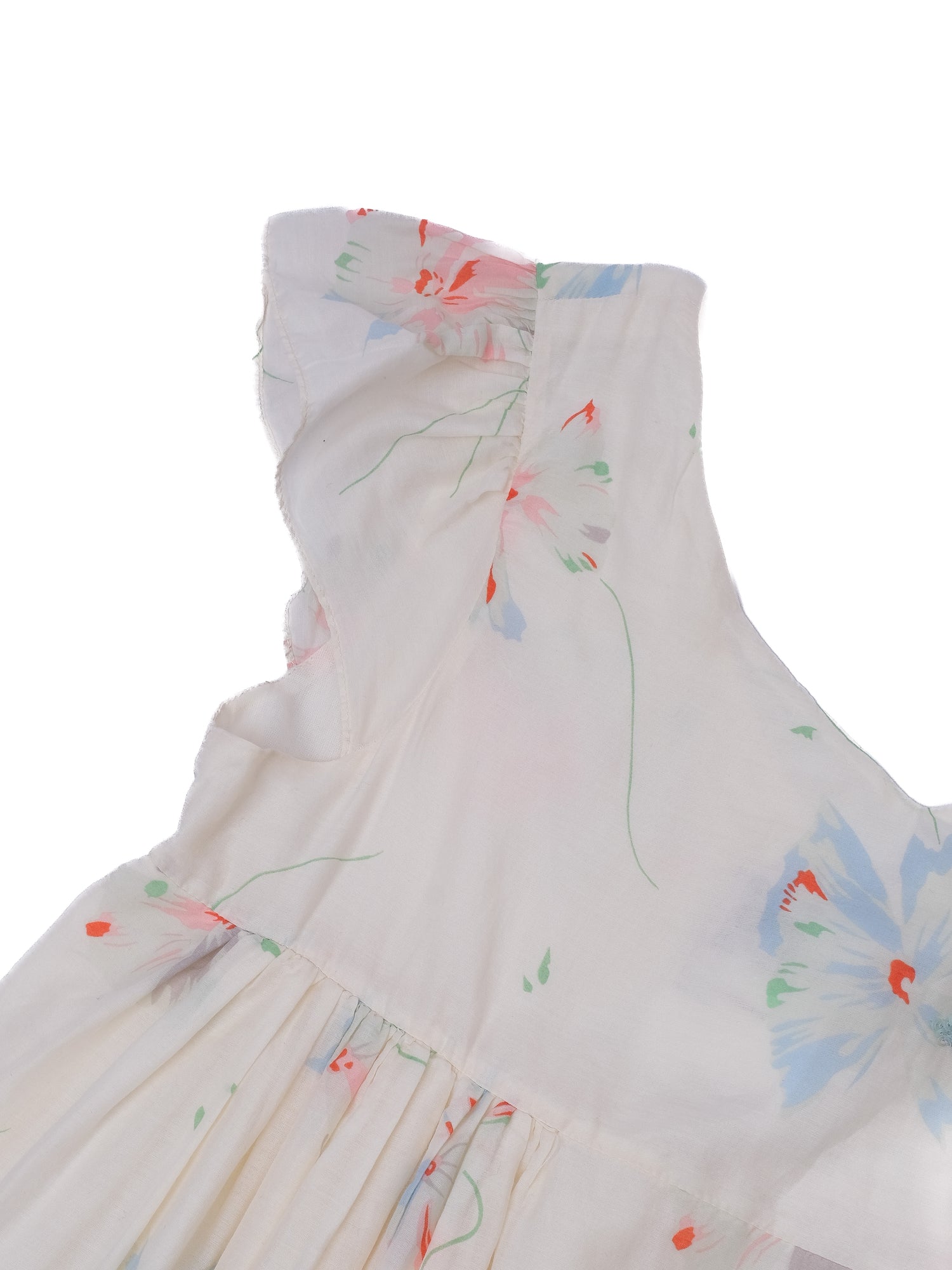 Excellent Bonpoint Sleeveless Floral Dress for Kids Size 12
