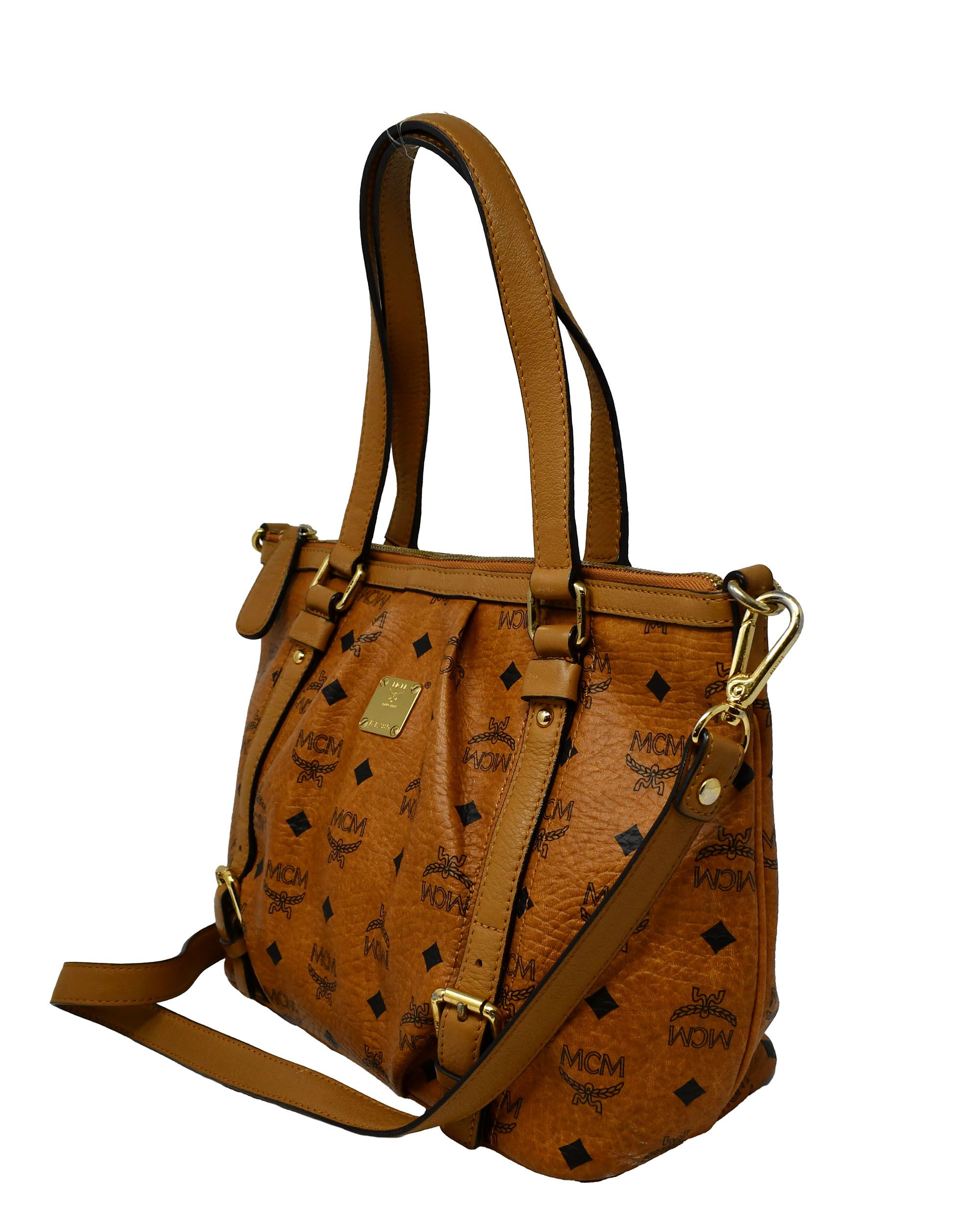 MCM Handbag Cognac
