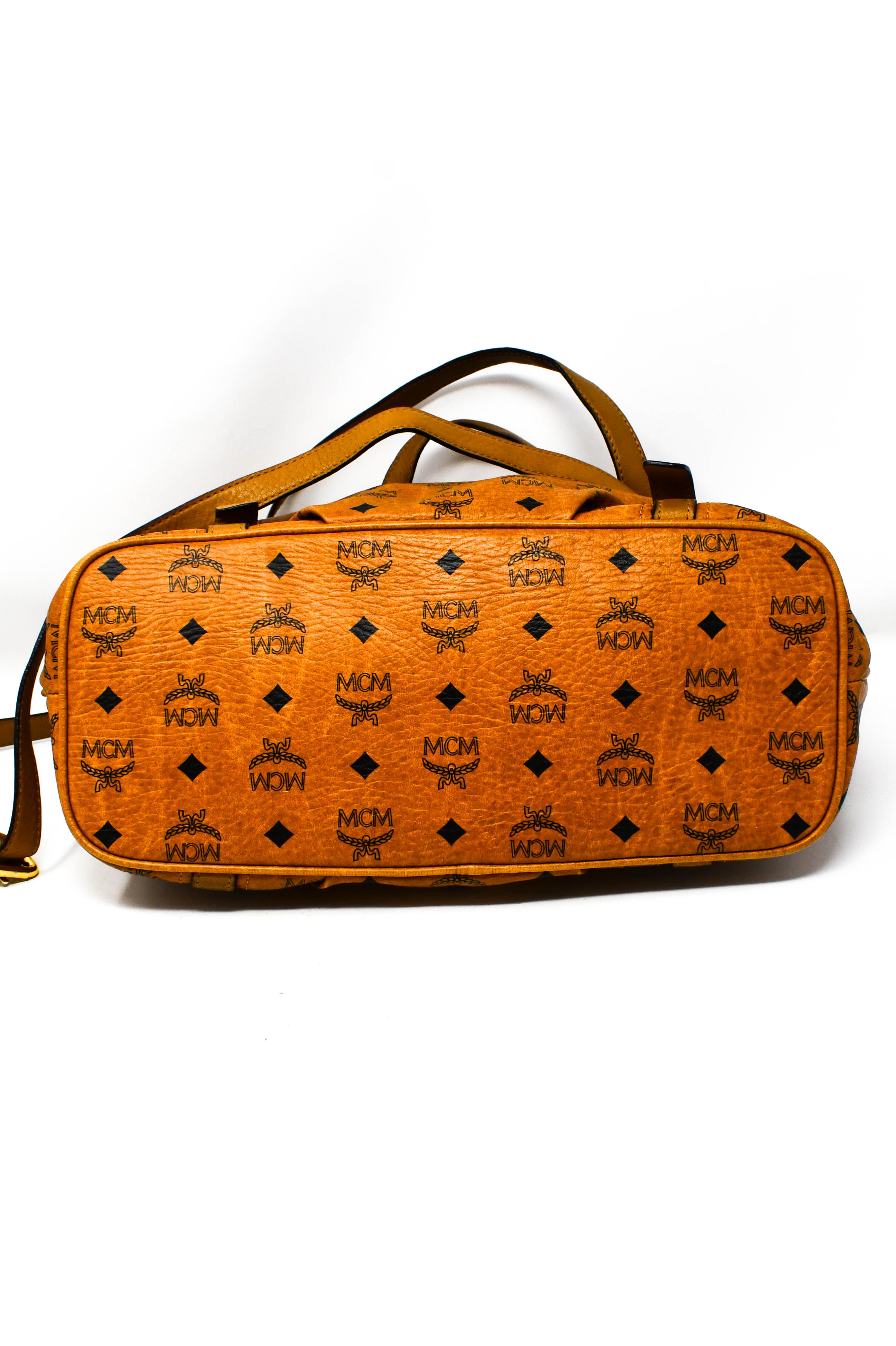 MCM 2Way Bag Cognac