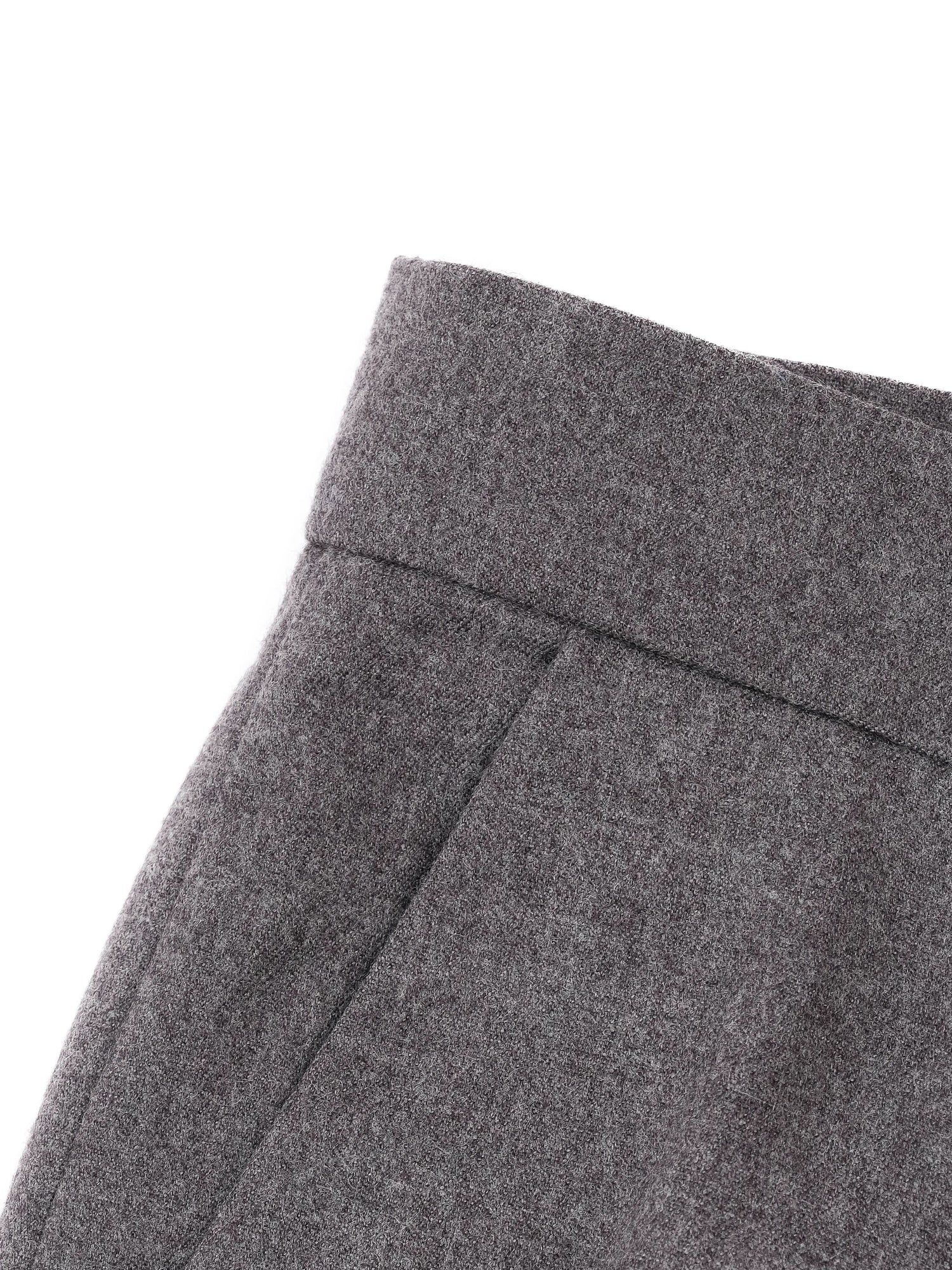 Excellent ESCADA Gray Wool Trousers Women&