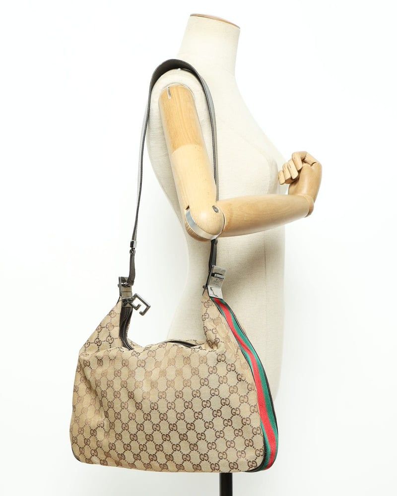 Gucci GG Web Attache Shoulder Bag