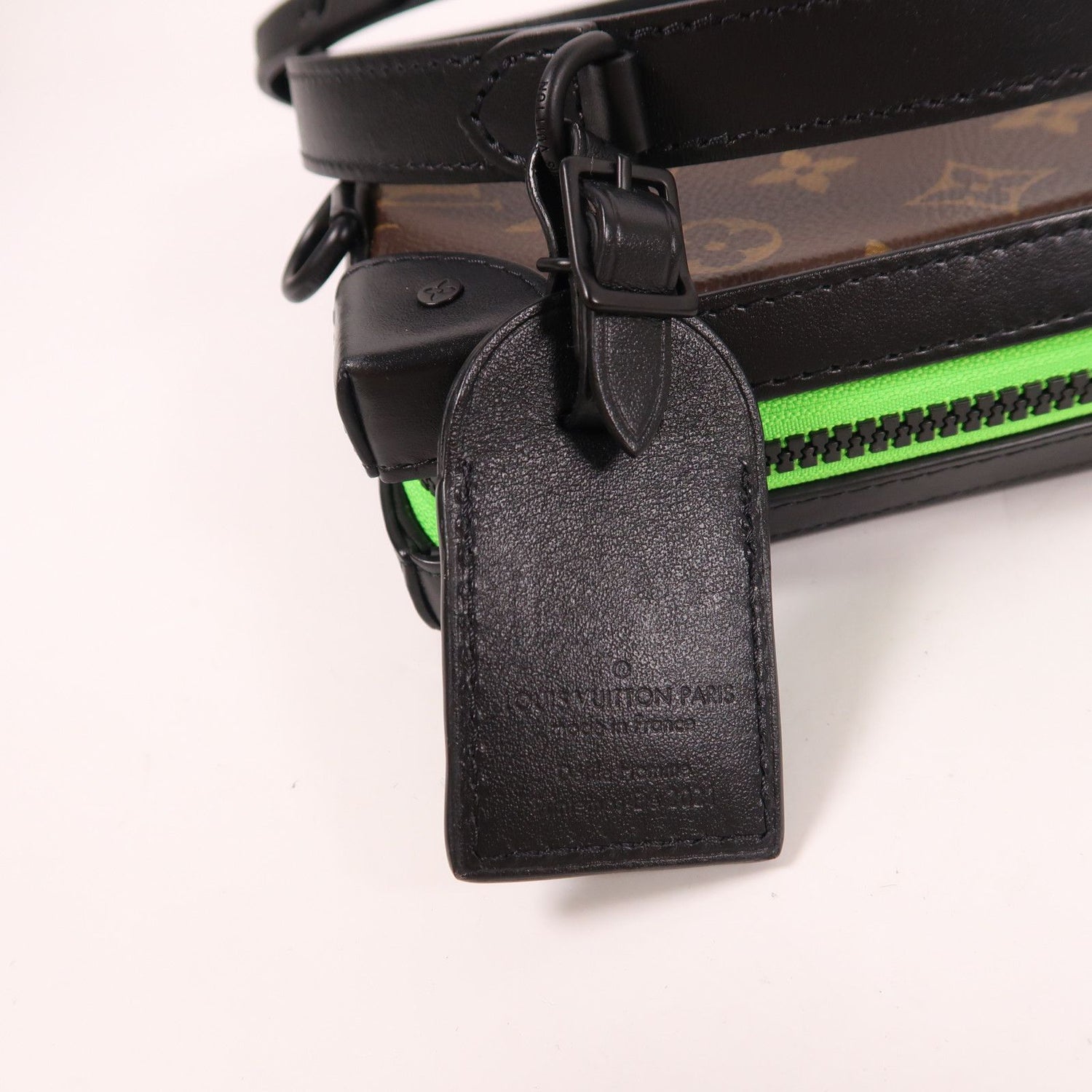 Louis Vuitton Monogram Soft Trunk Phone Box Shoulder Bag Black Shoulder Bag M 80144