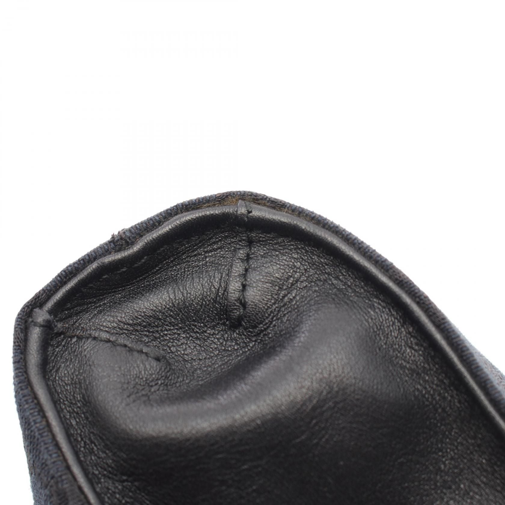Gucci Gg Canvas Tote Bag Black Canvas 002 1100