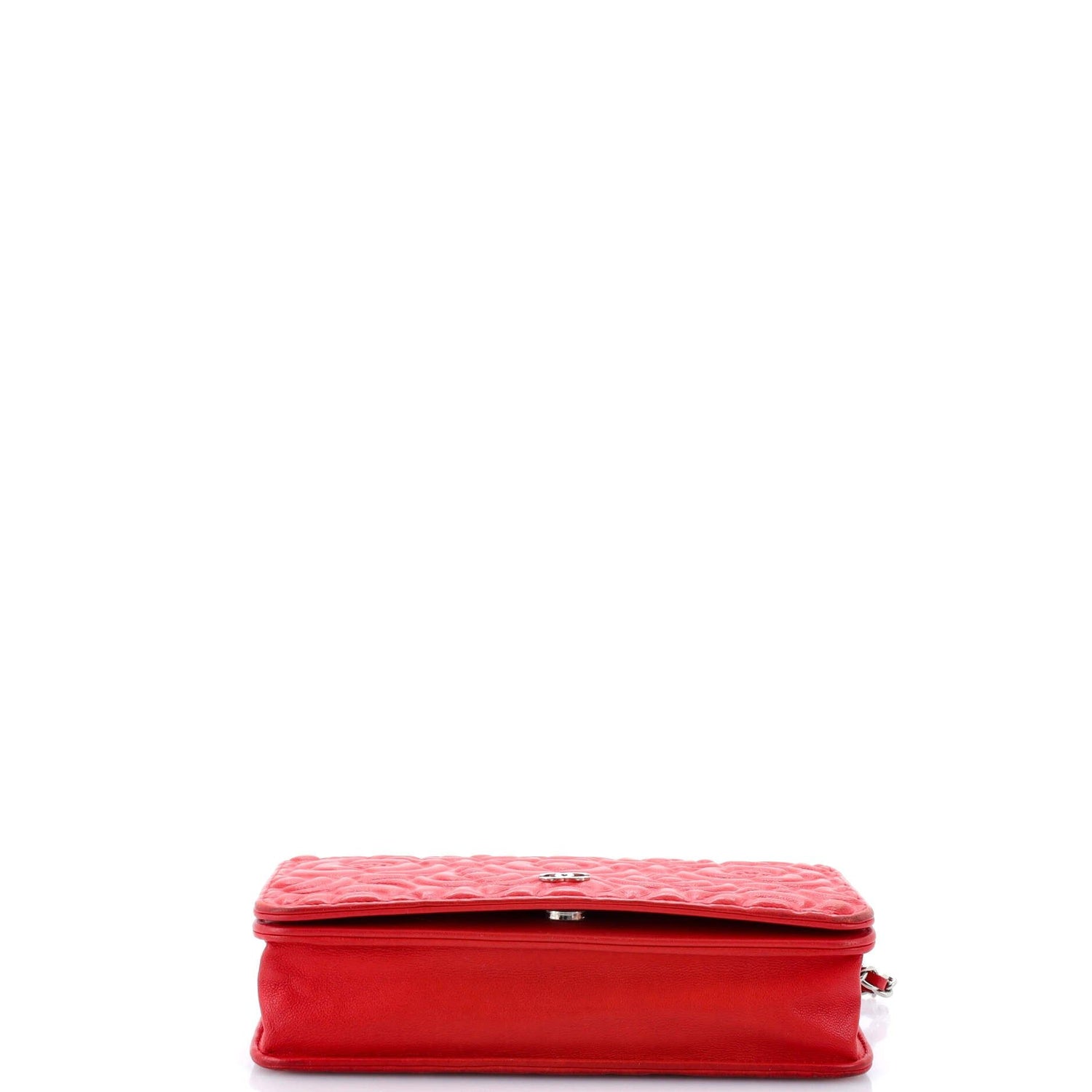 Chanel Wallet On Chain Camellia Lambskin