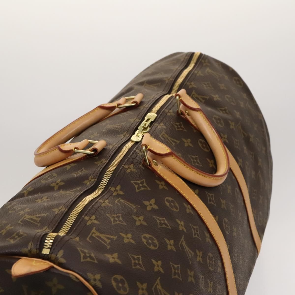 Louis Vuitton Monogram Keepall Bandouliere 60 Boston Bag M 41412 Lv Auth