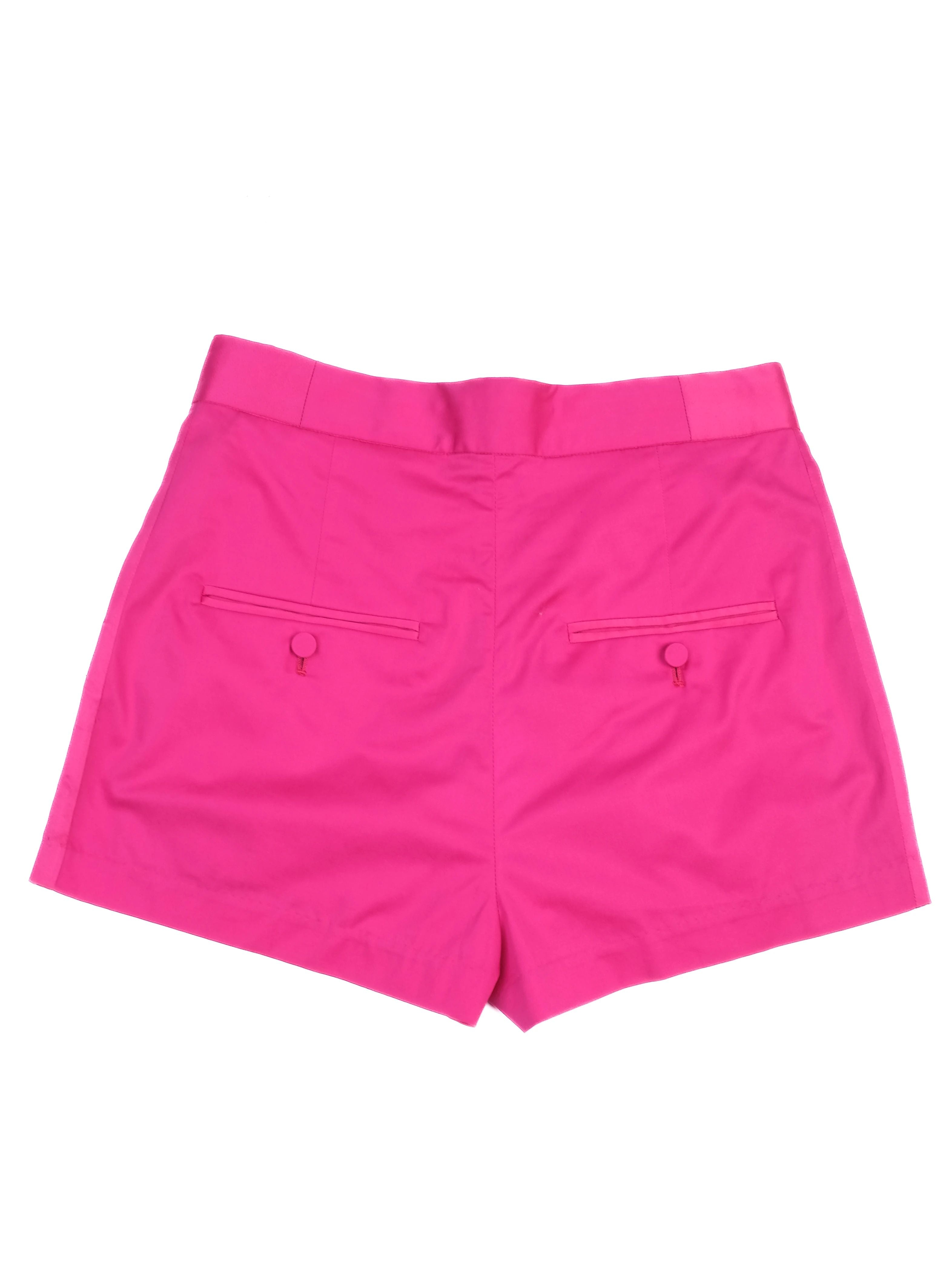 NEW By Malene Birger Pink Tailored Shorts Size S