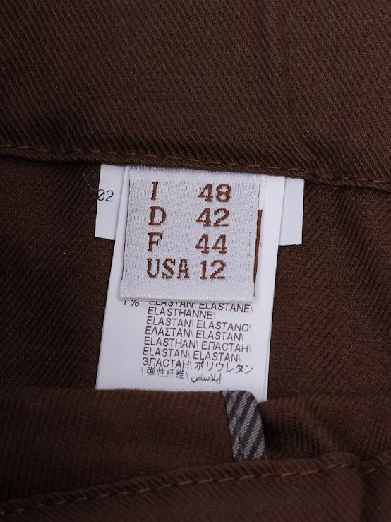 Excellent Brunello Cucinelli Orange Pants XXL Made in Italy