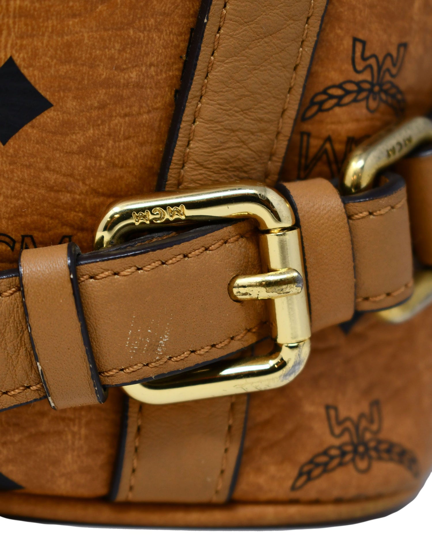 MCM Shoulder Bag Cognac